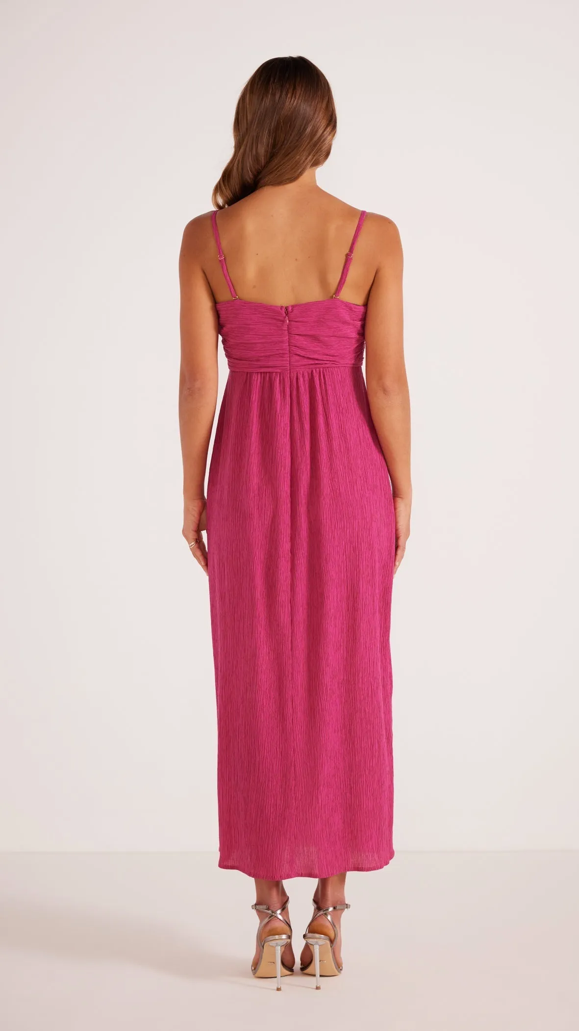 Keela Plisse Midi Dress - Final Sale sold by MINKPINK product image thumbnail 4