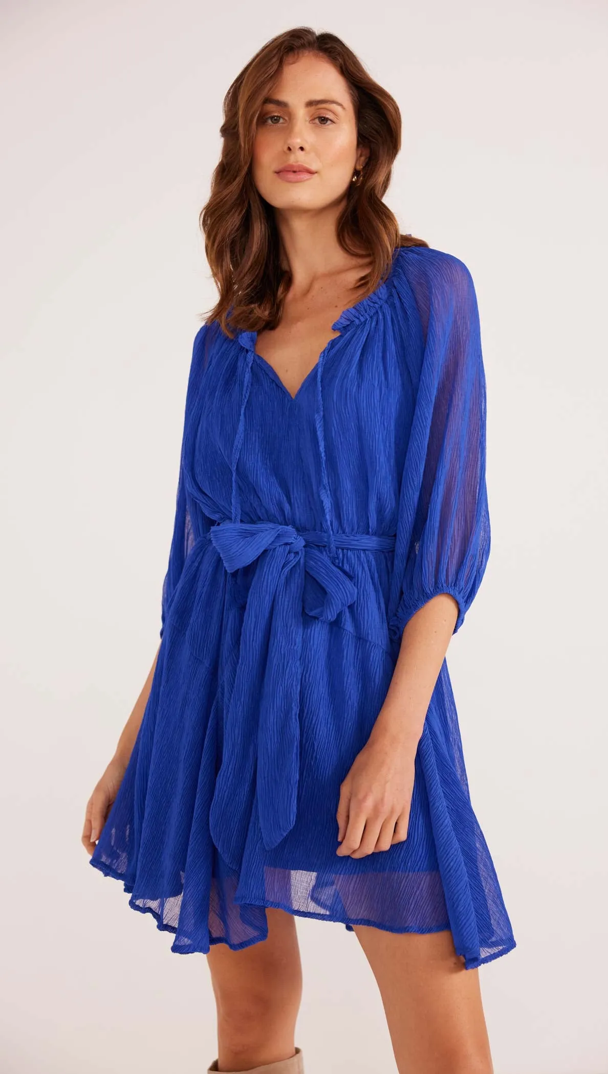Lily Puff Sleeve Mini Dress sold by MINKPINK product image thumbnail 3