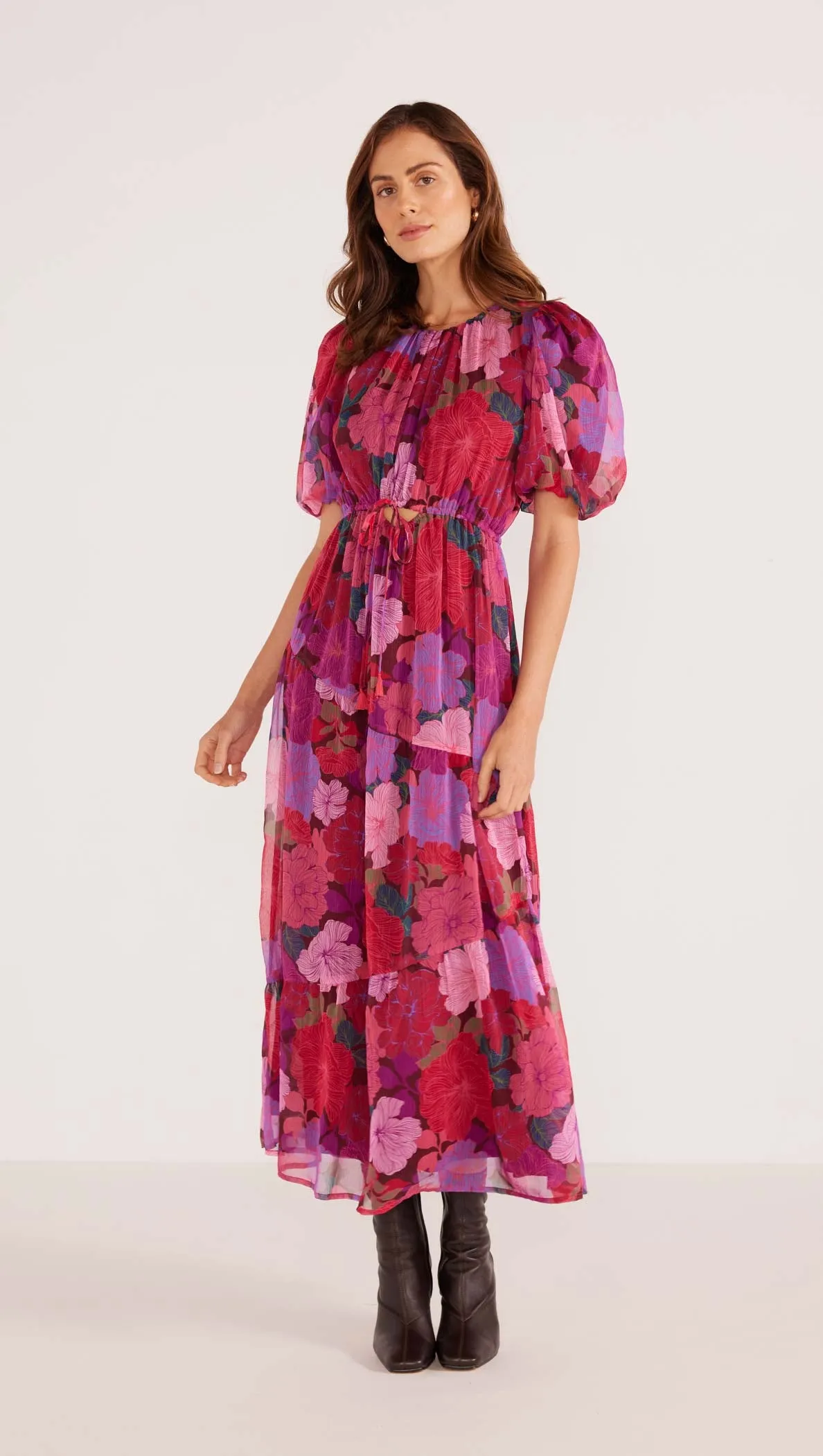 Lexie Tiered Midi Dress sold by MINKPINK product image thumbnail 3