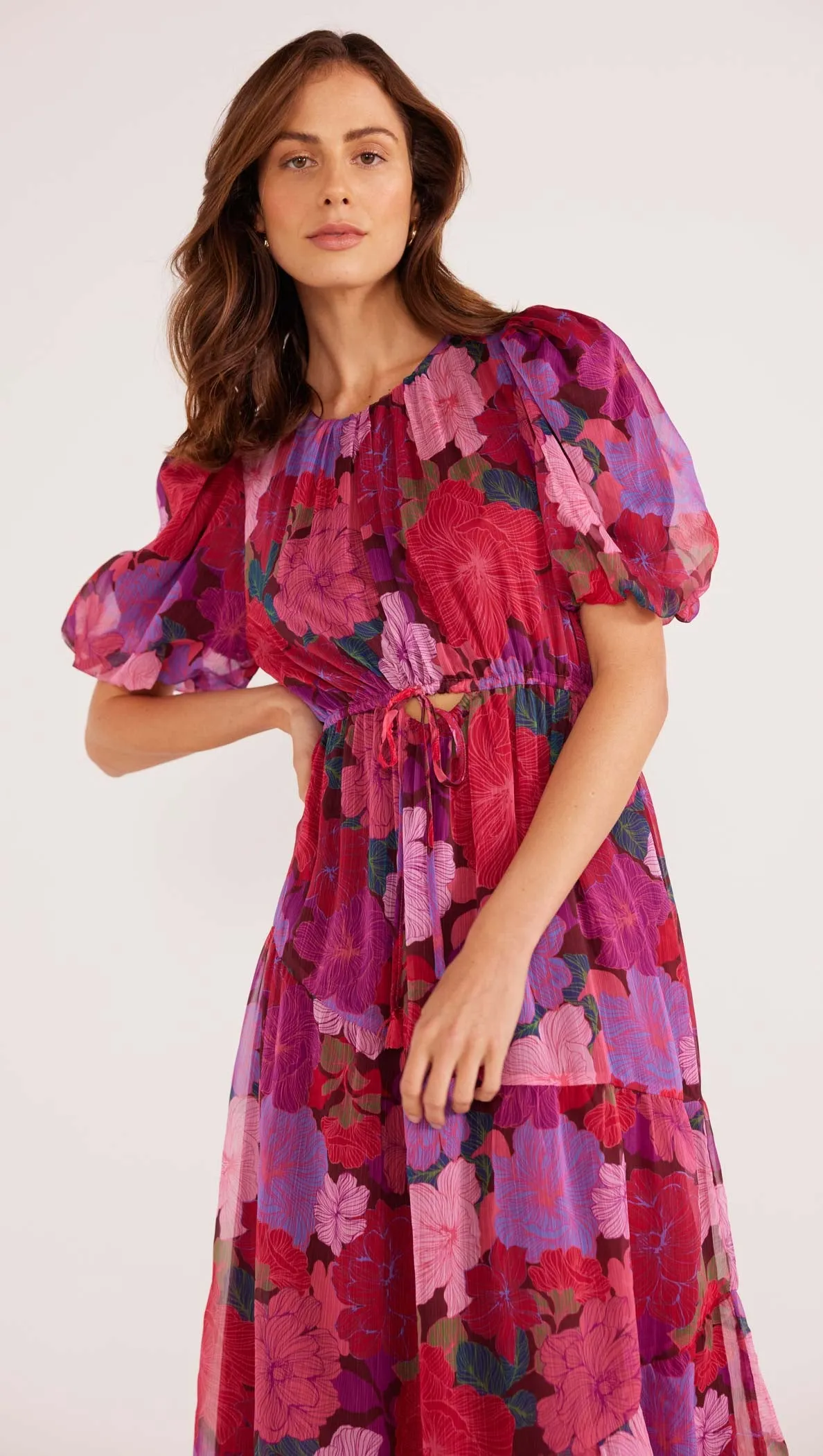 Lexie Tiered Midi Dress sold by MINKPINK product image thumbnail 2