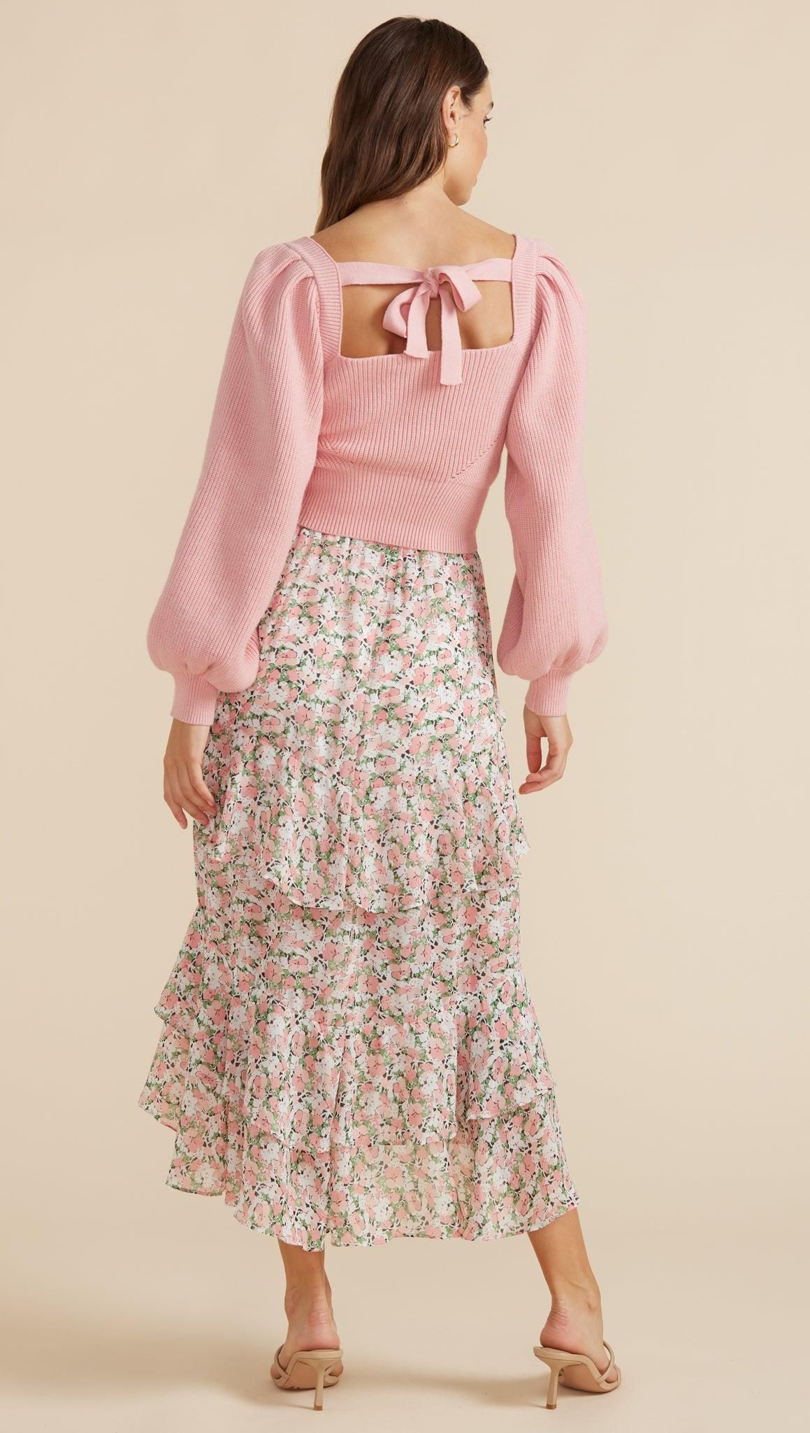 Kalgan Knit Top Blush sold by MINKPINK product image thumbnail 4