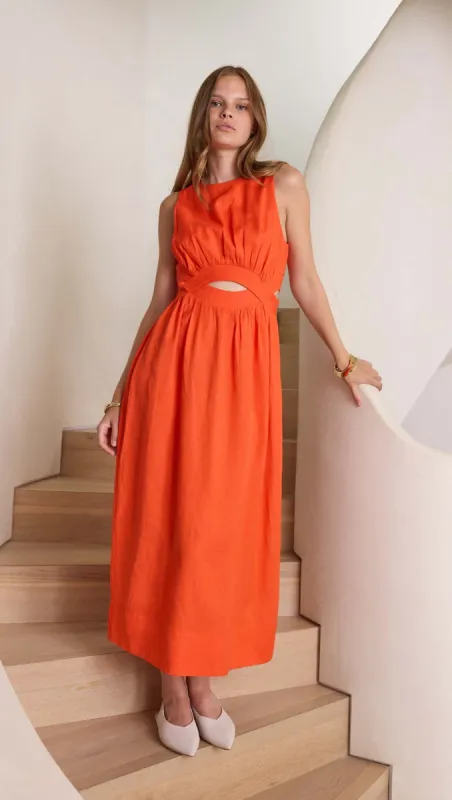 Nerida Cut Out Midi Dress - Final Sale sold by MINKPINK