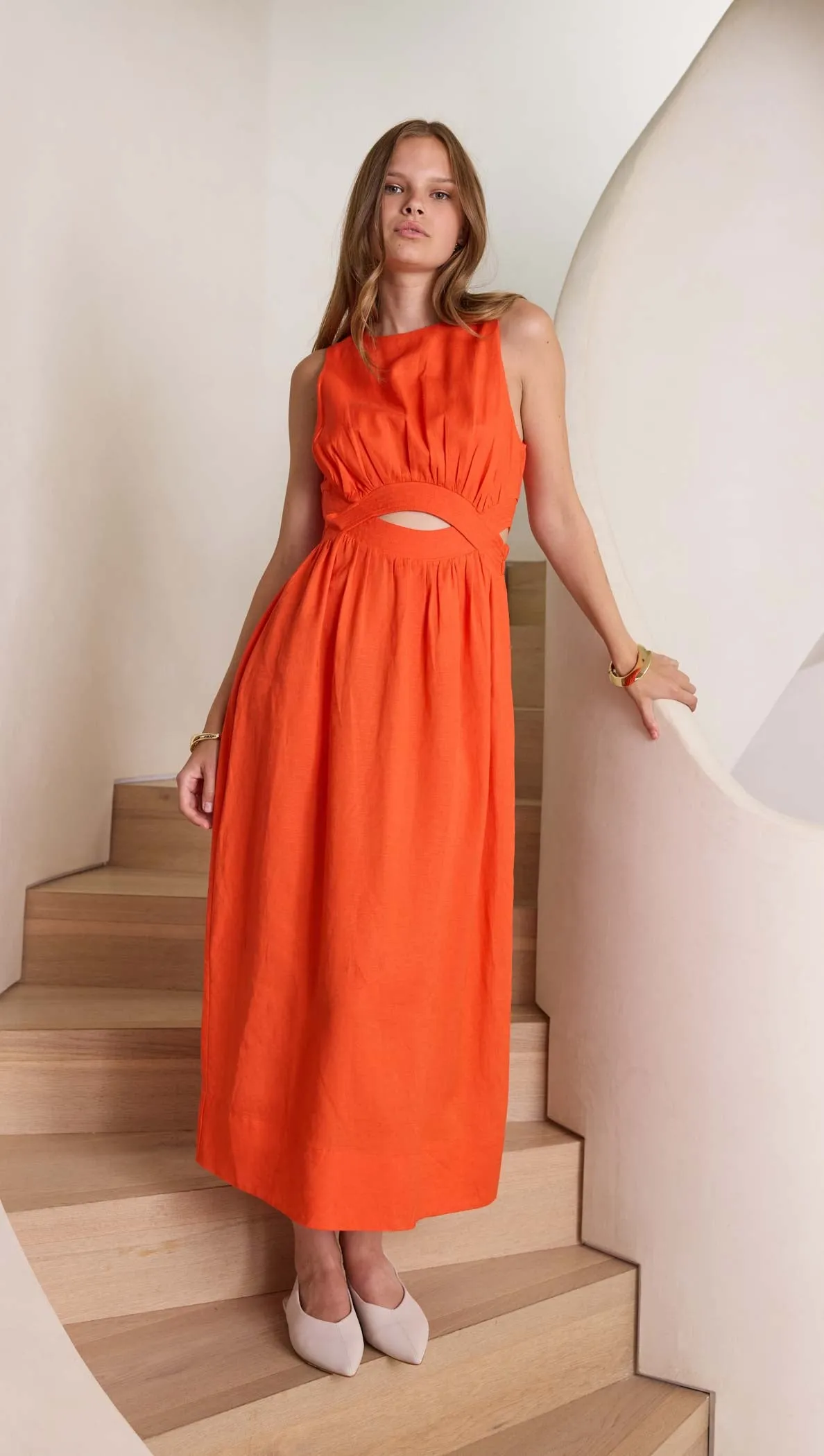 Nerida Cut Out Midi Dress - Final Sale sold by MINKPINK