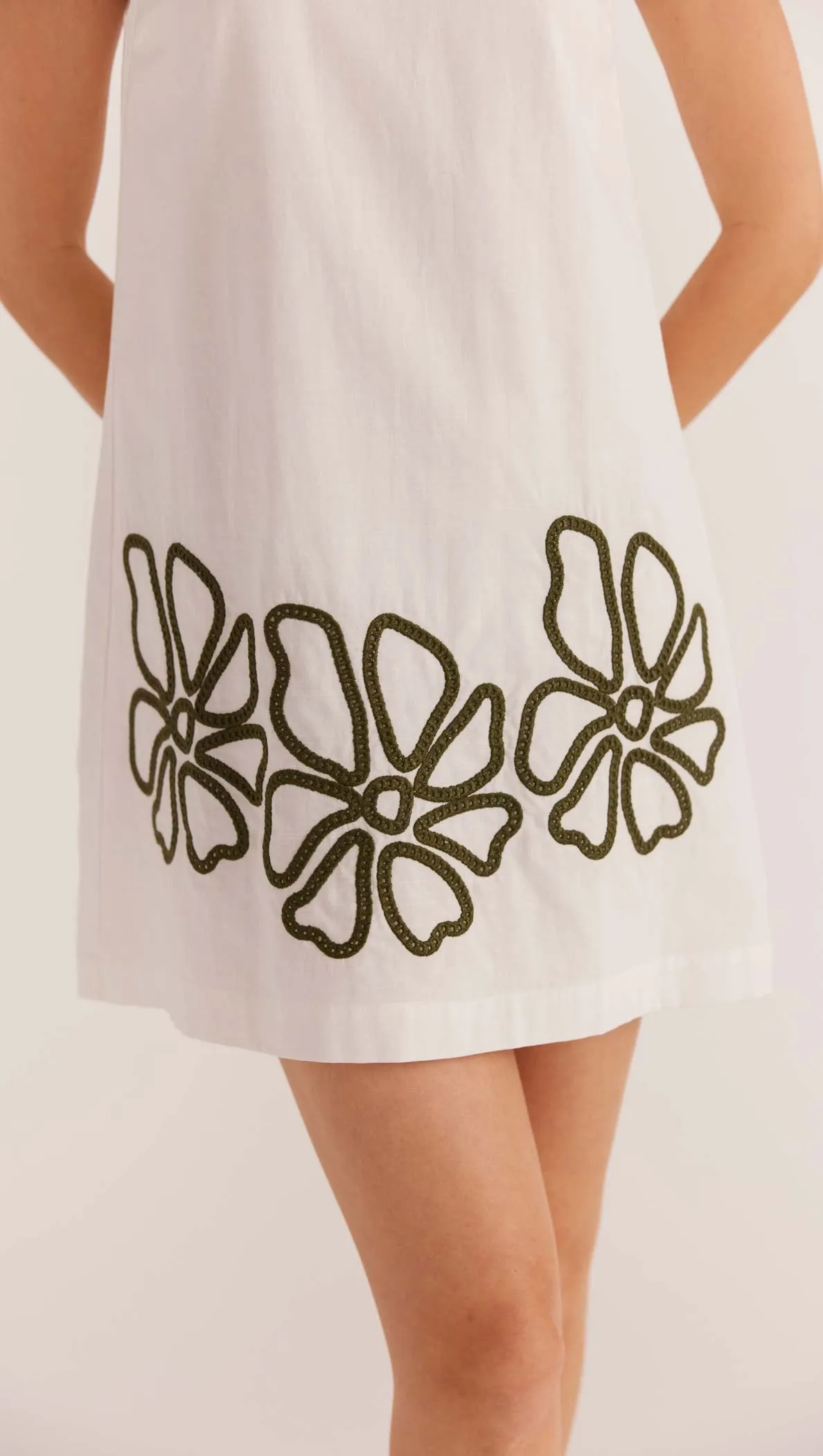 Kimika Embroidered Mini Dress - Final Sale sold by MINKPINK product image thumbnail 5