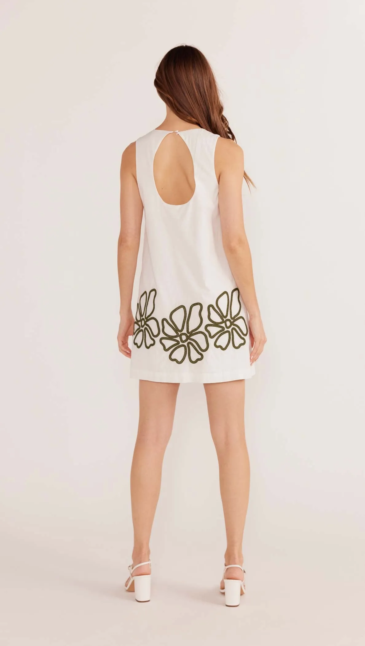 Kimika Embroidered Mini Dress - Final Sale sold by MINKPINK product image thumbnail 4