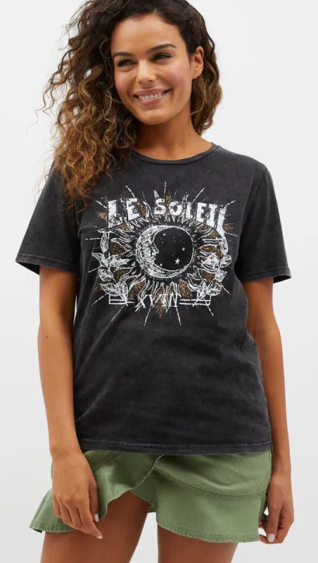 Le Soleil Tee sold by MINKPINK