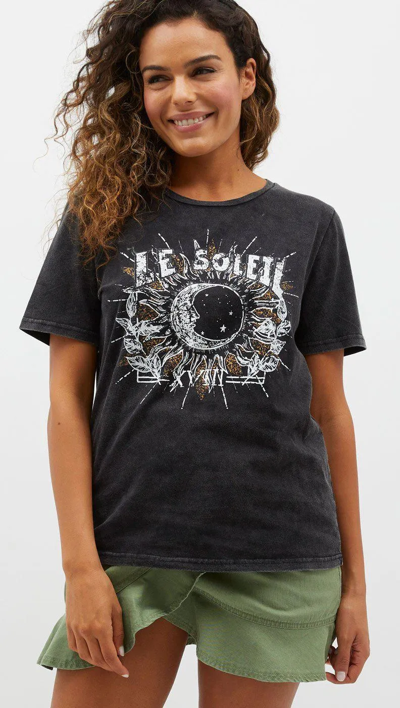 Le Soleil Tee sold by MINKPINK