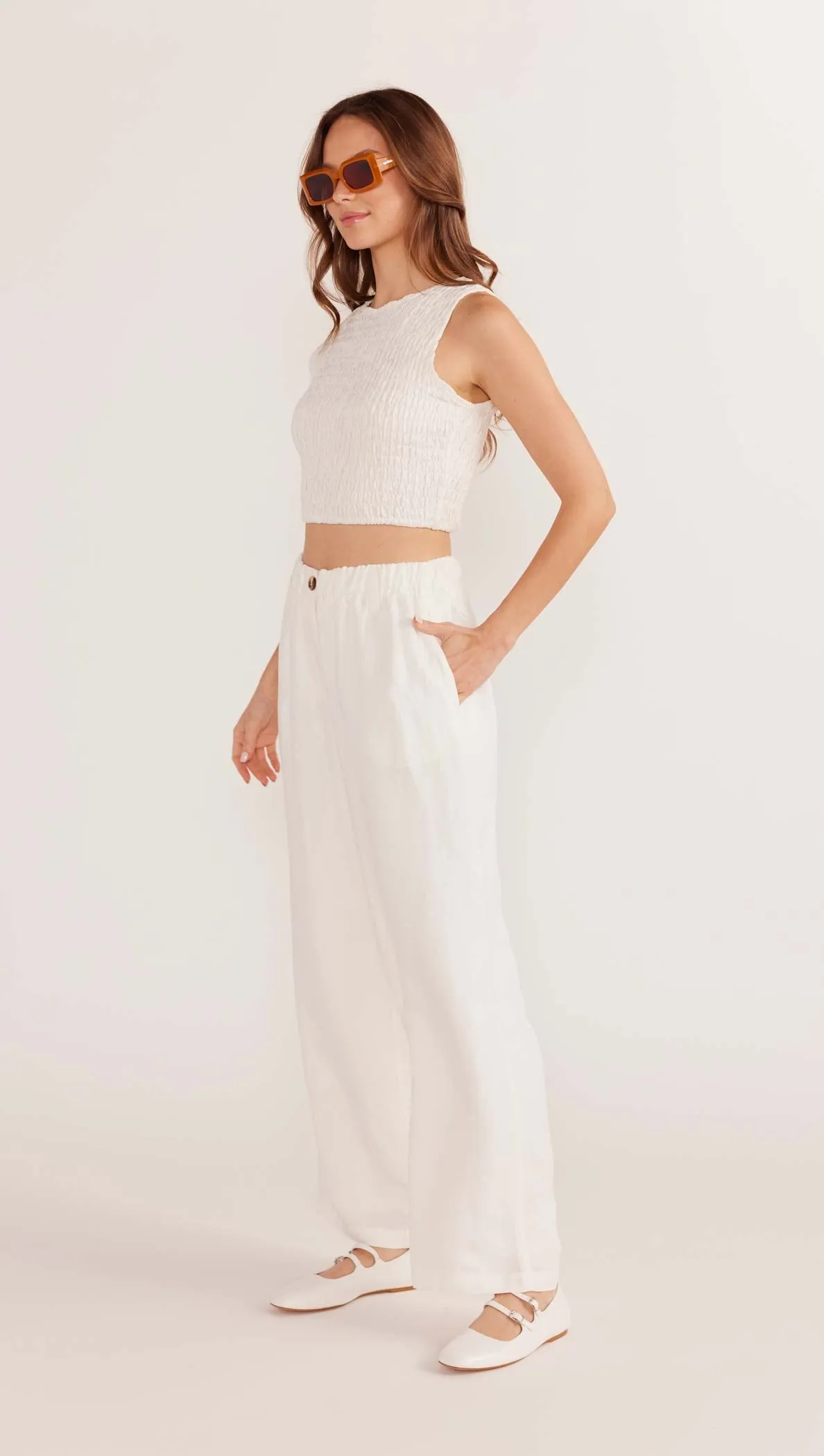 Nerida Shirred Tank Top sold by MINKPINK product image thumbnail 5