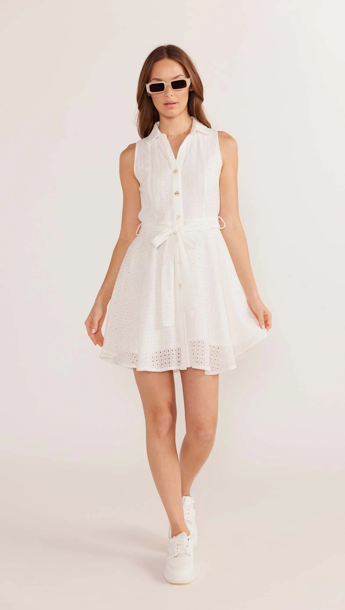 Frida Broderie Mini Dress - Final Sale sold by MINKPINK