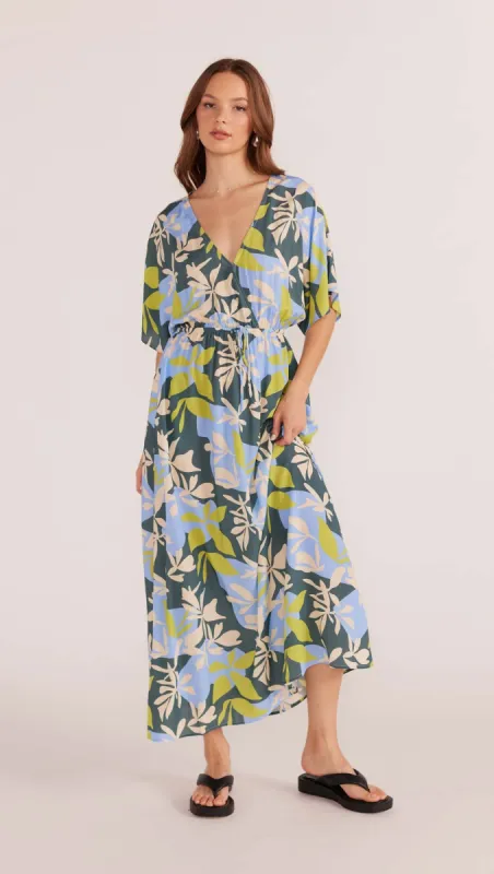 Artistic Garden Midi Dress - Final Sale made by MINKPINK