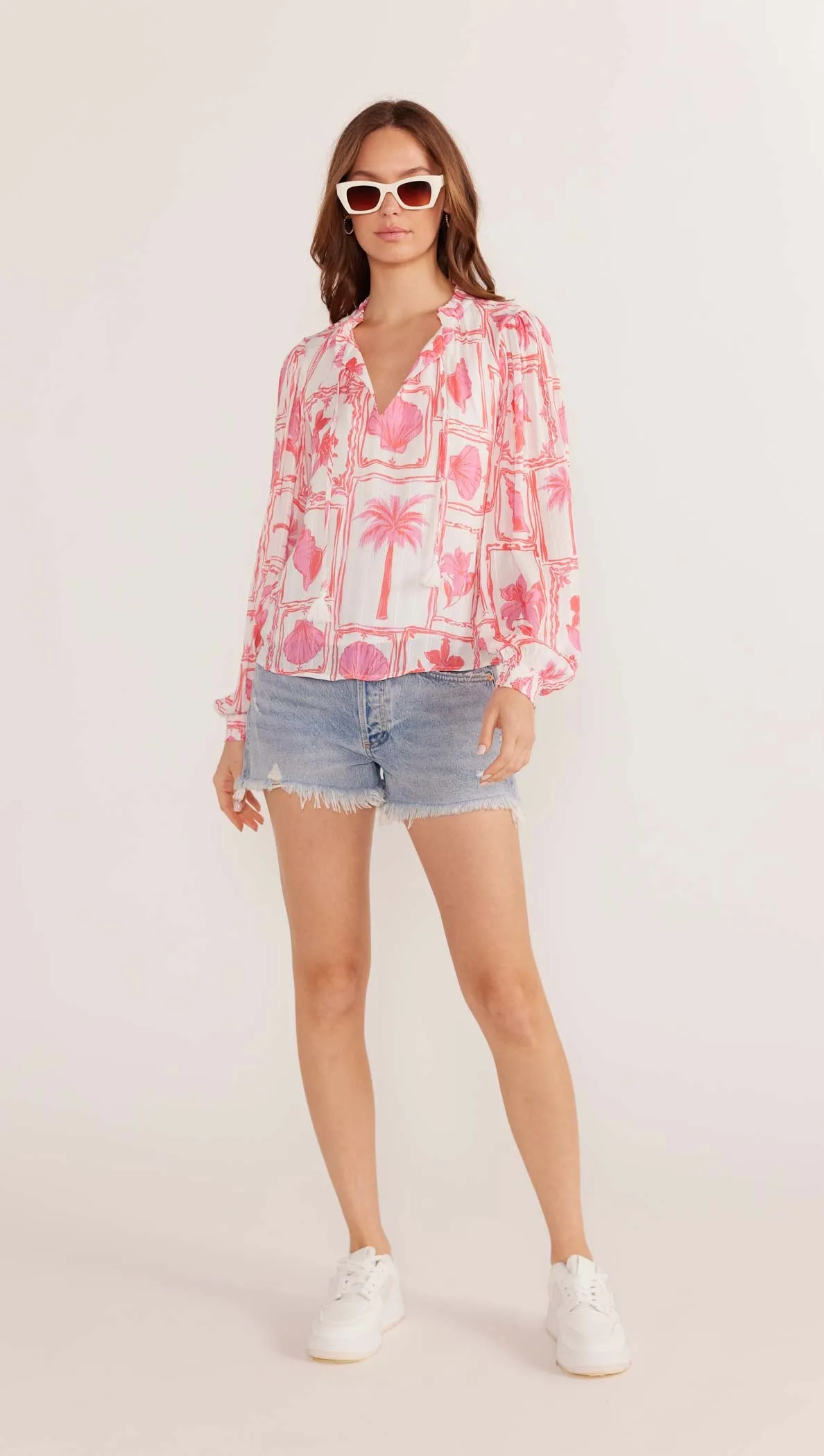 Bria Long Sleeve Blouse - Final Sale sold by MINKPINK product image thumbnail 2