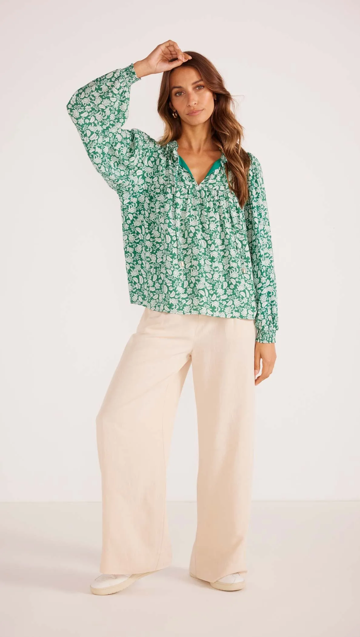 Ally Long Sleeve Blouse - Extra 15% off sold by MINKPINK product image thumbnail 2