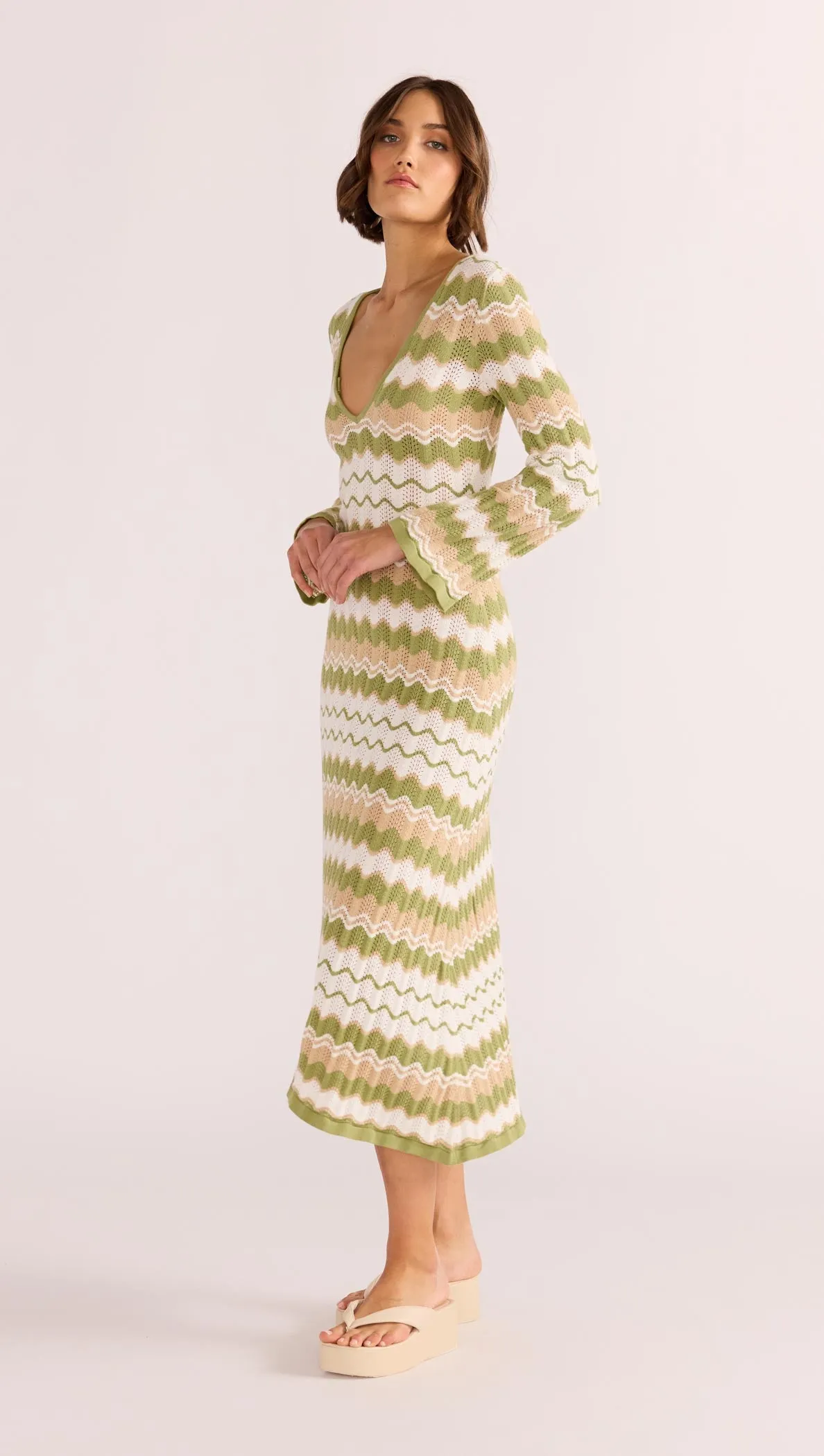 Melody Knit Midi Dress sold by MINKPINK product image thumbnail 3