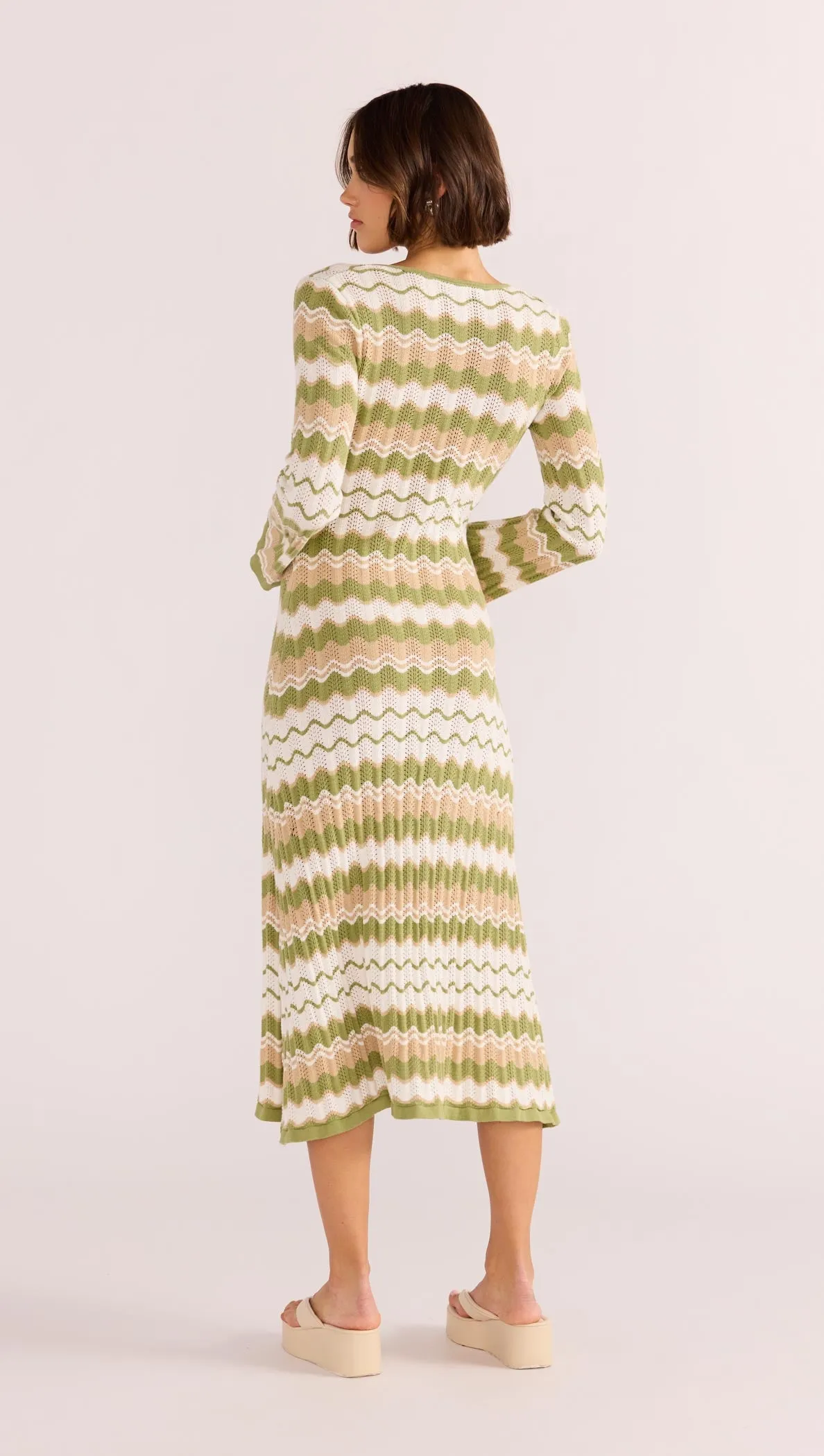 Melody Knit Midi Dress sold by MINKPINK product image thumbnail 4
