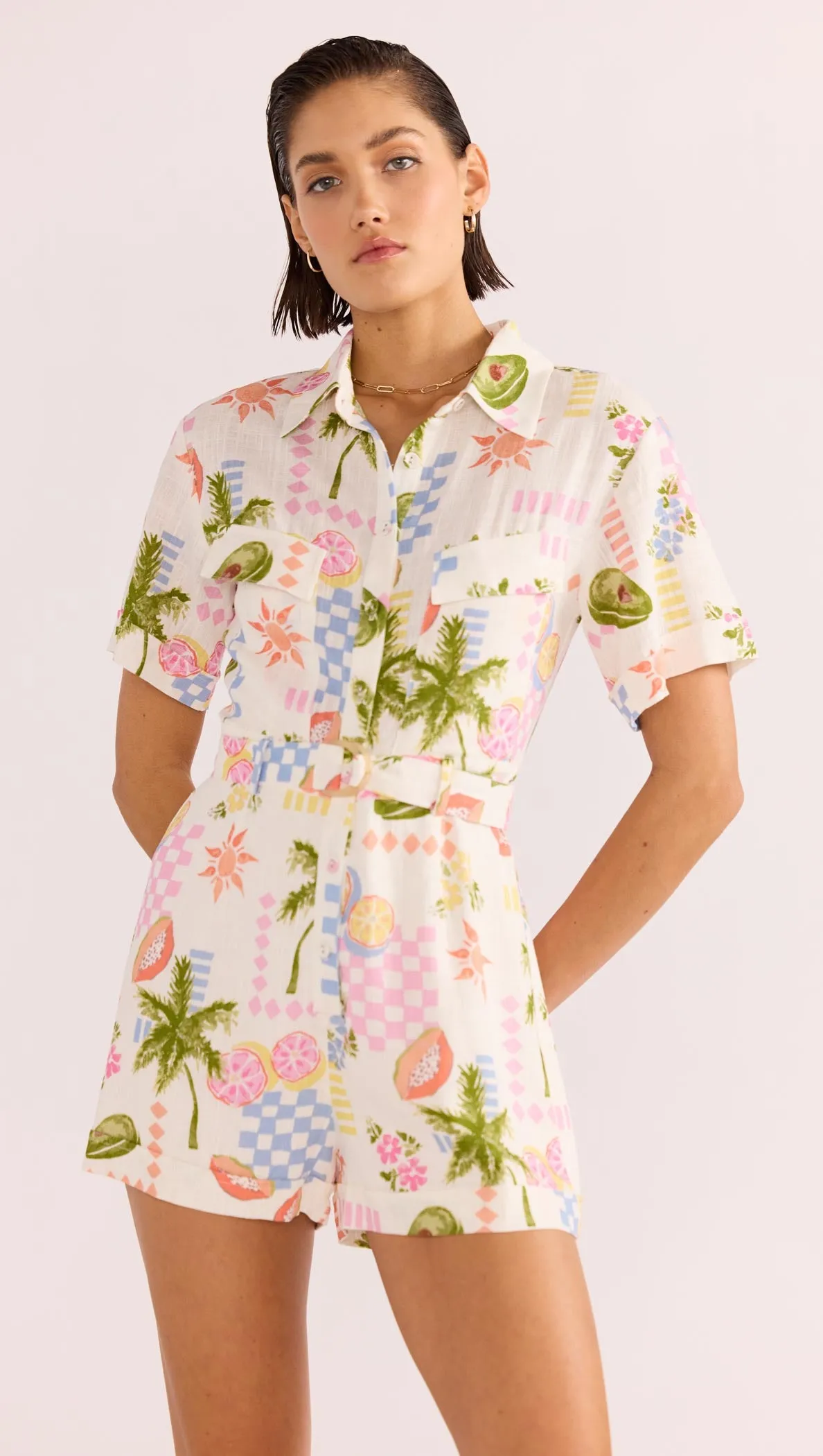 Gracie Belted Playsuit sold by MINKPINK product image thumbnail 2