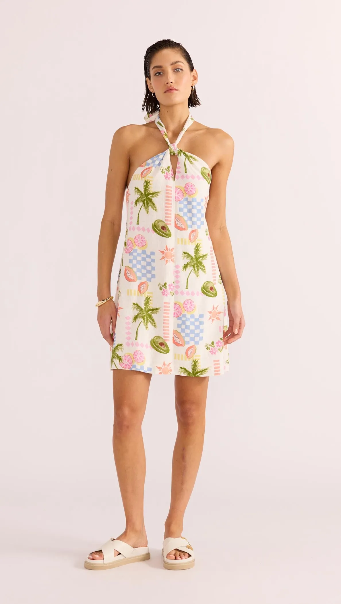 Gracie Halter Neck Mini Dress sold by MINKPINK product image thumbnail 3