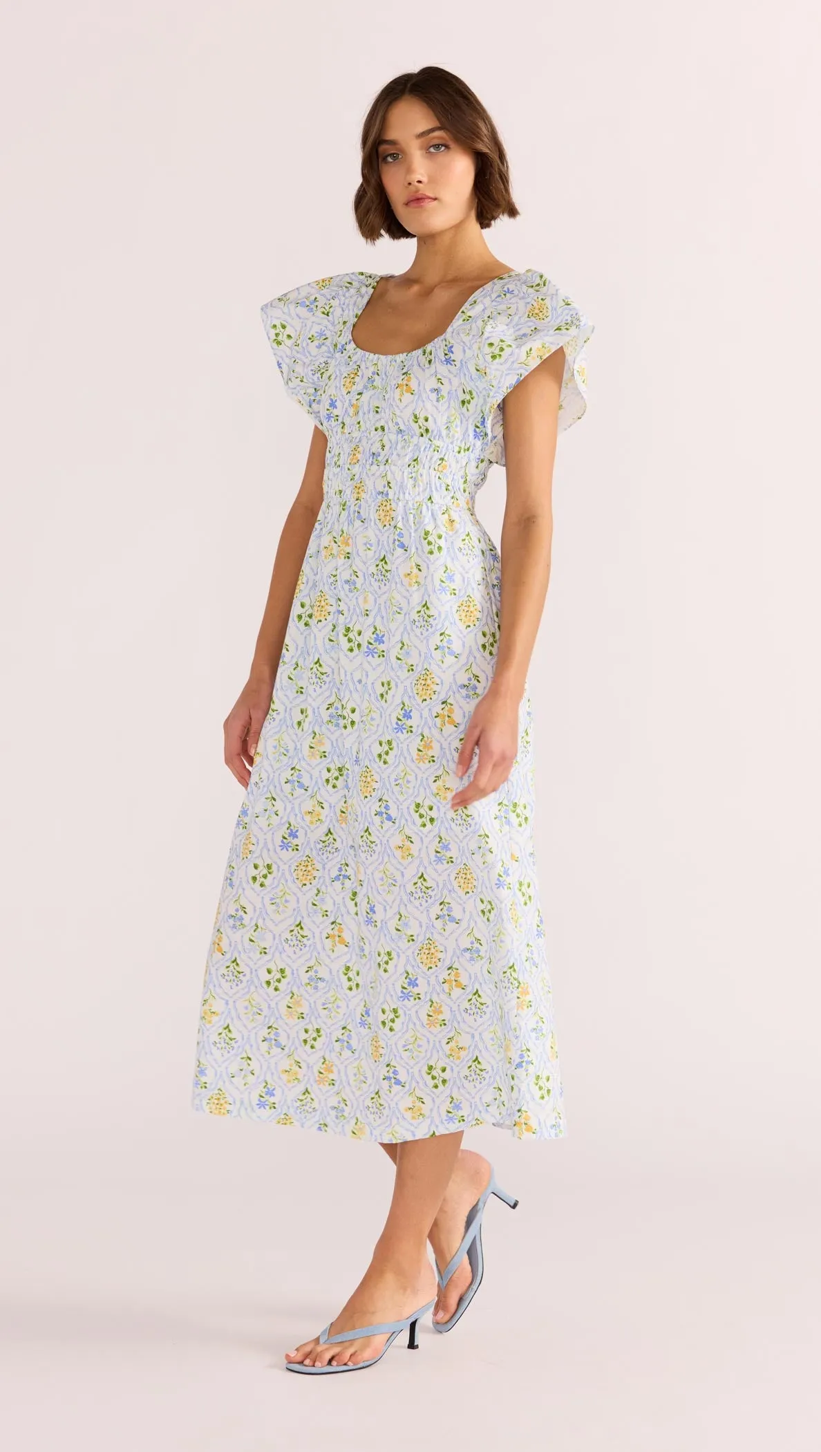 Meadow Flutter Midi Dress sold by MINKPINK product image thumbnail 3