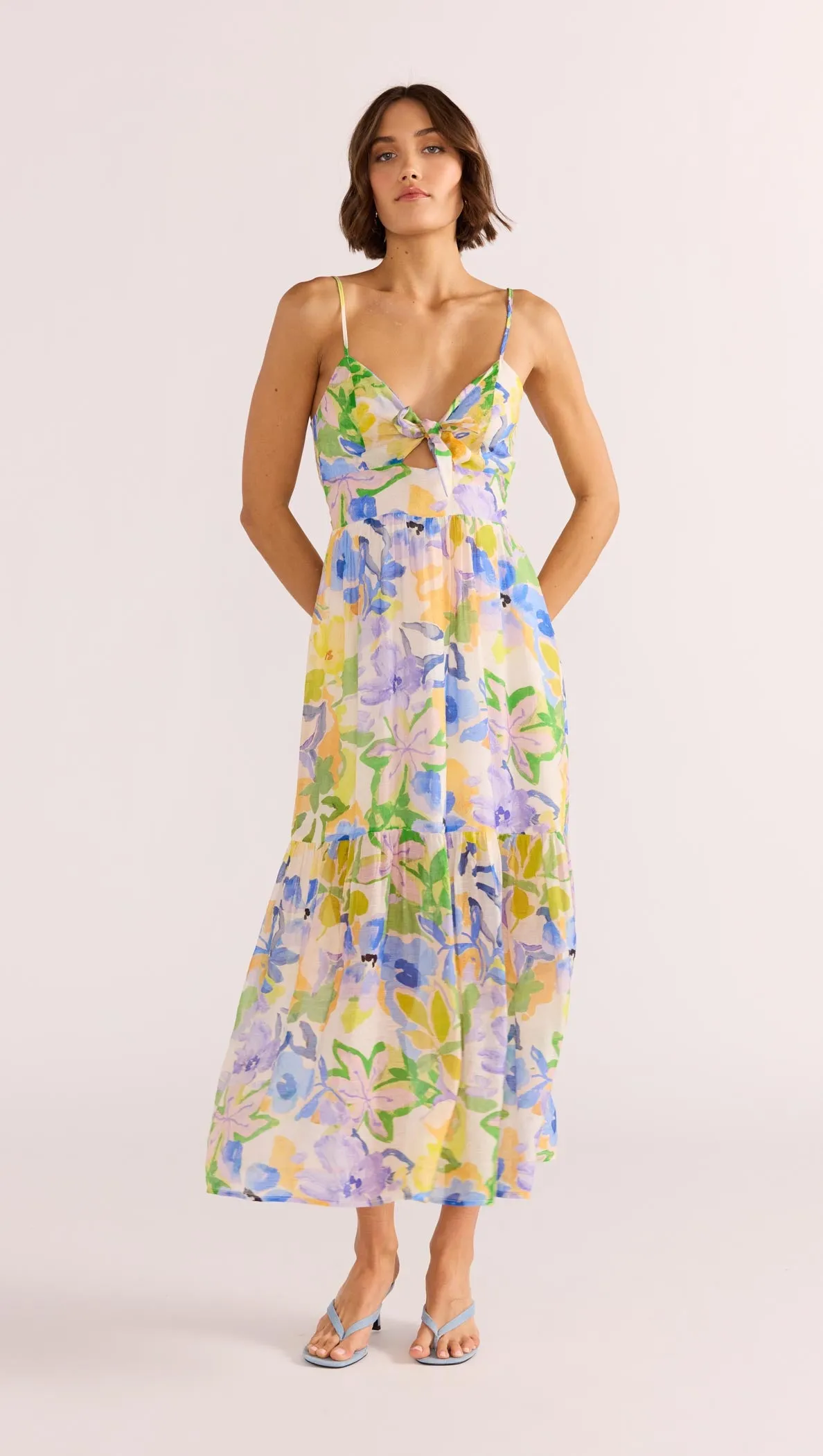 Fable Tie Midi Dress sold by MINKPINK product image thumbnail 4