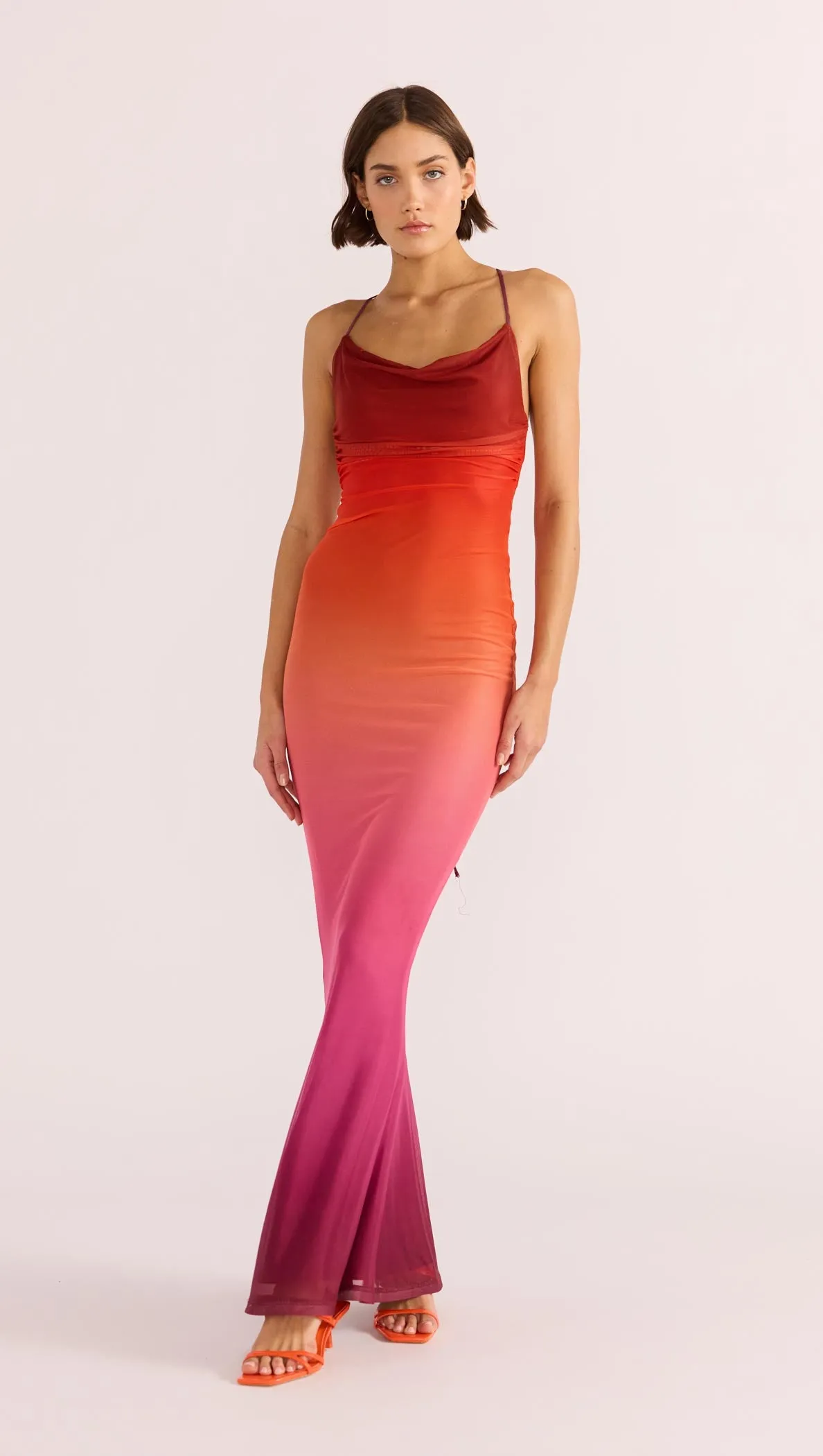 Cosima Ombre Mesh Maxi Dress sold by MINKPINK