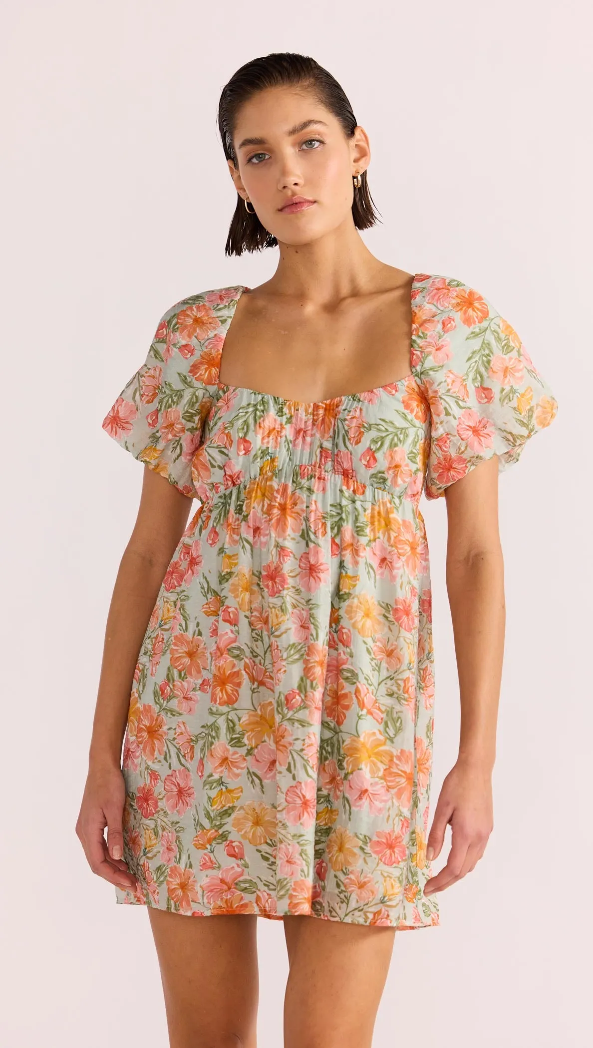 Lorelei Ruched Mini Dress sold by MINKPINK