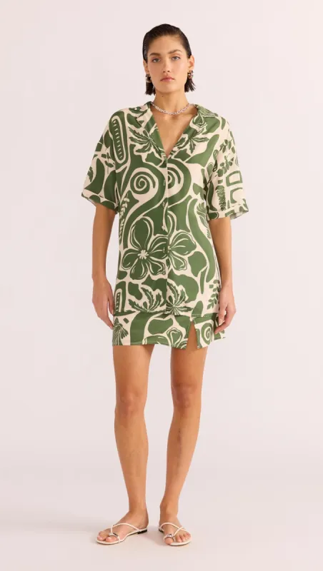 Amos Resort Shirt sold by MINKPINK