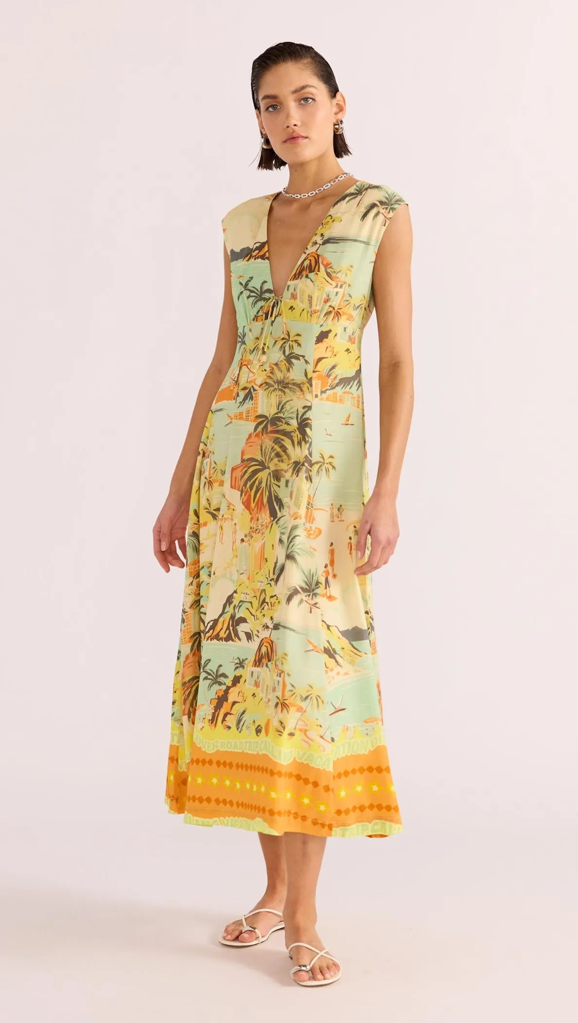 Vacanza Midi Dress sold by MINKPINK product image thumbnail 4
