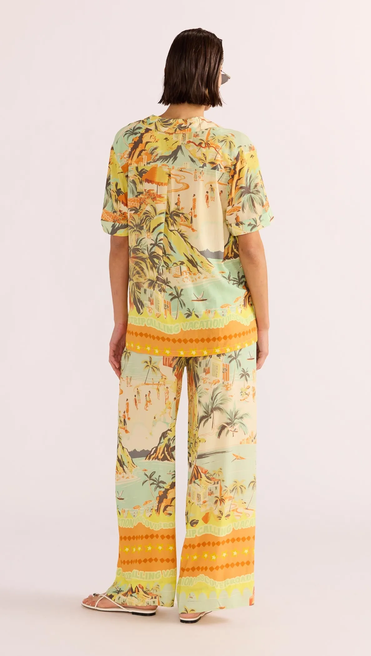 Vacanza Resort Shirt sold by MINKPINK product image thumbnail 5