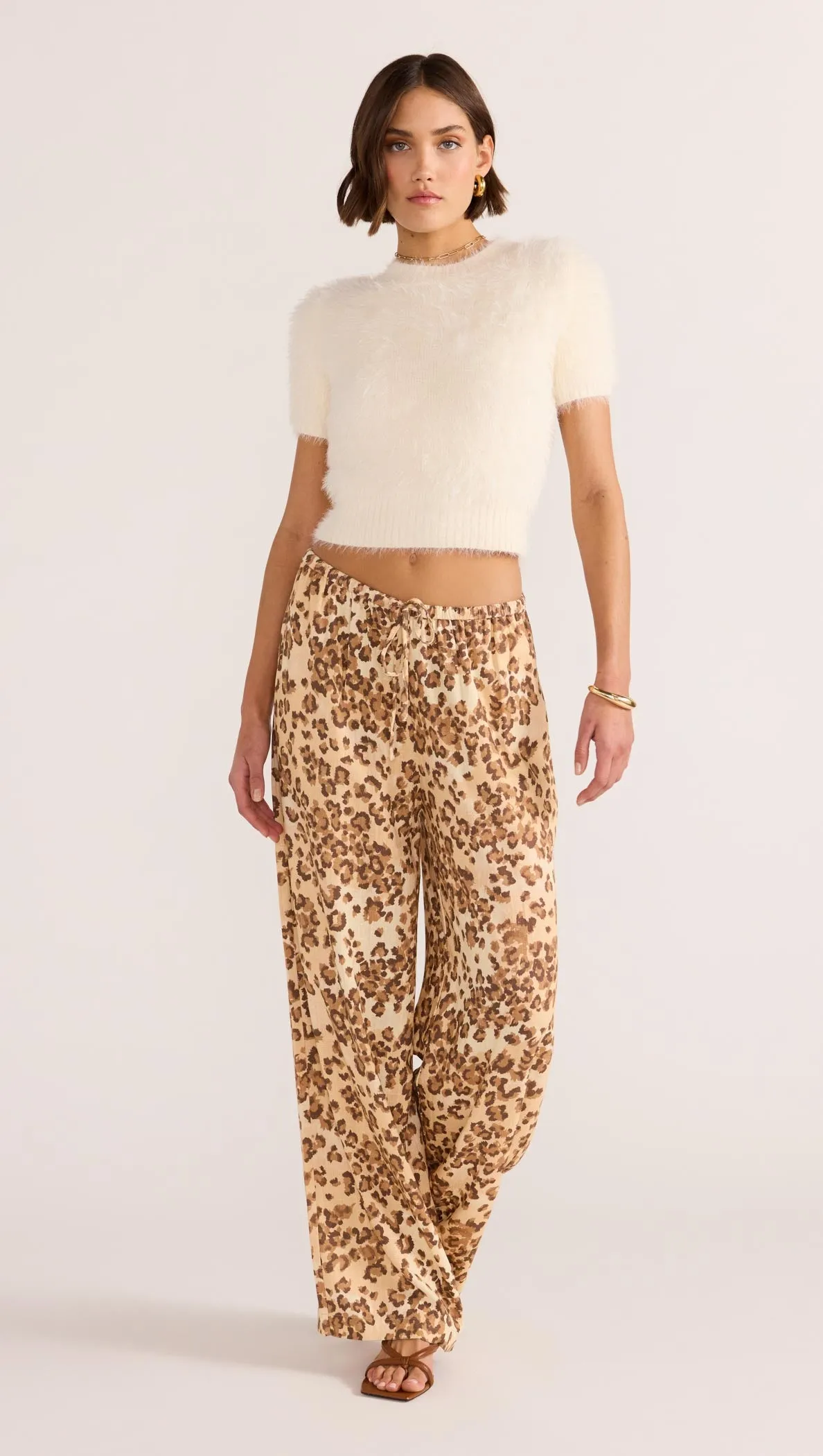 Clover Fluffy Knit Tee sold by MINKPINK product image thumbnail 2