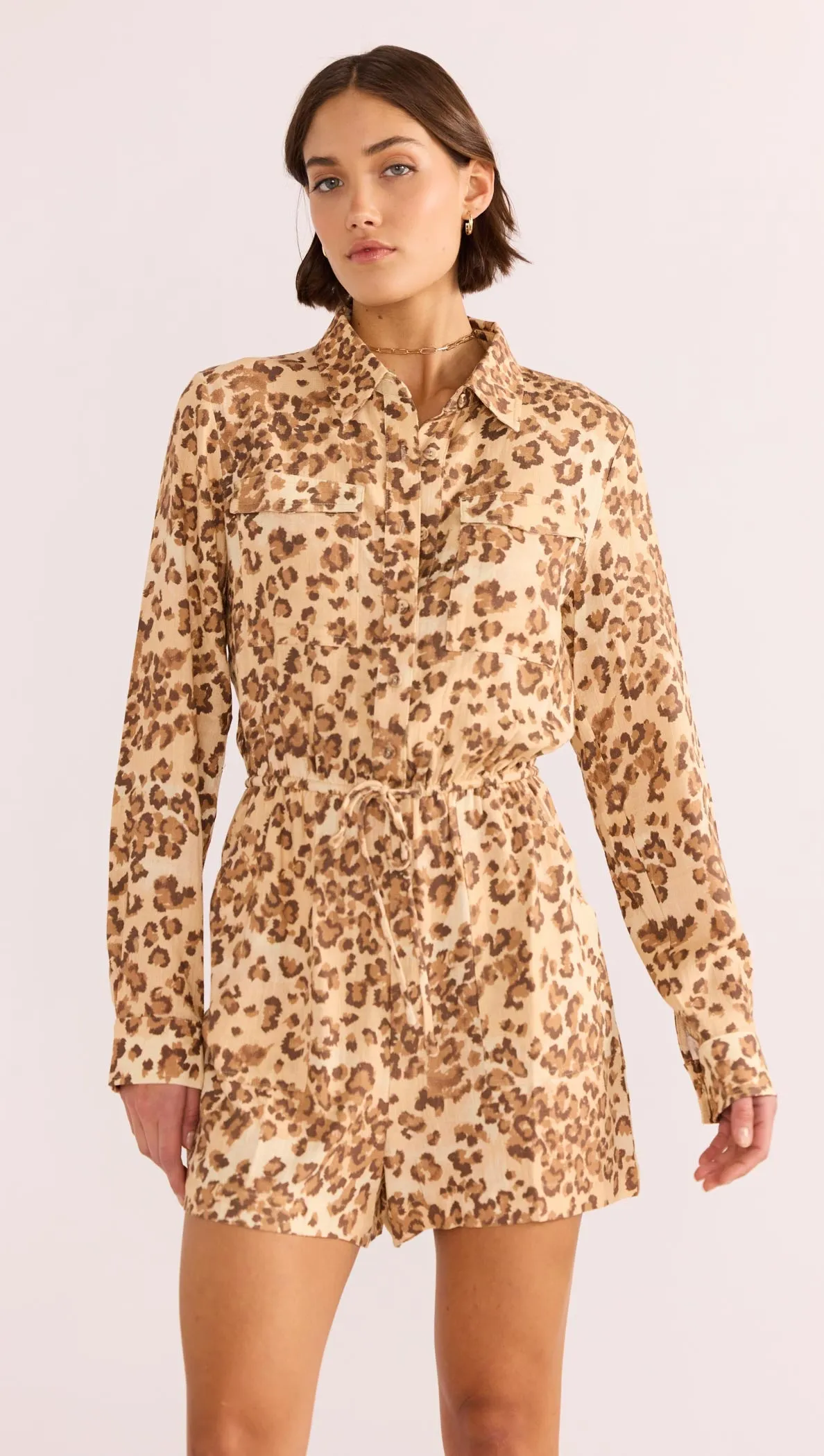 Arden Long Sleeve Playsuit sold by MINKPINK product image thumbnail 4