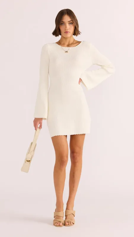 Isla Boucle Knit Mini Dress sold by MINKPINK