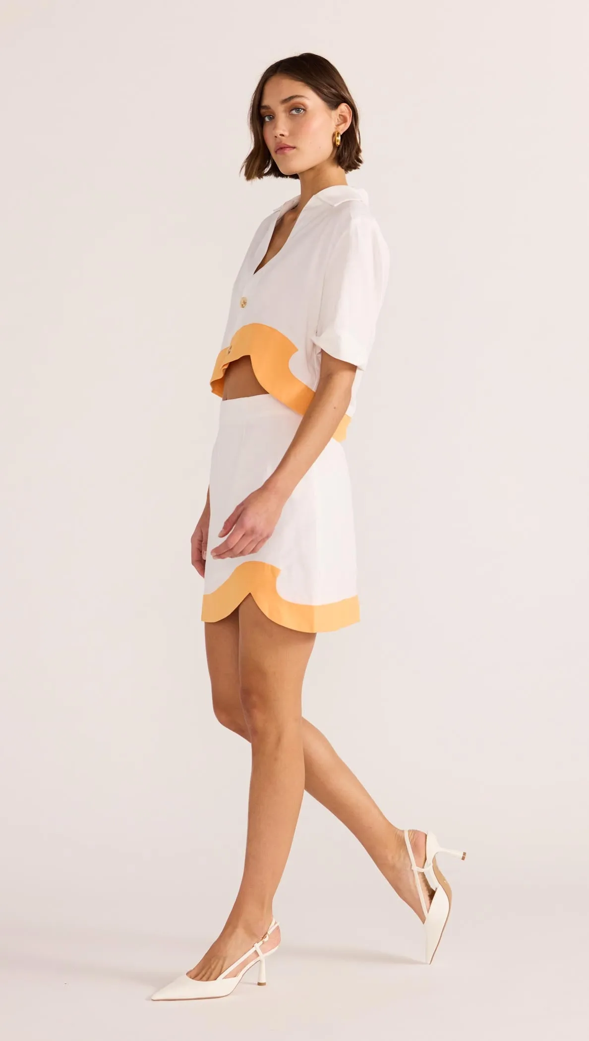 Alora Wave Mini Skirt sold by MINKPINK product image thumbnail 4