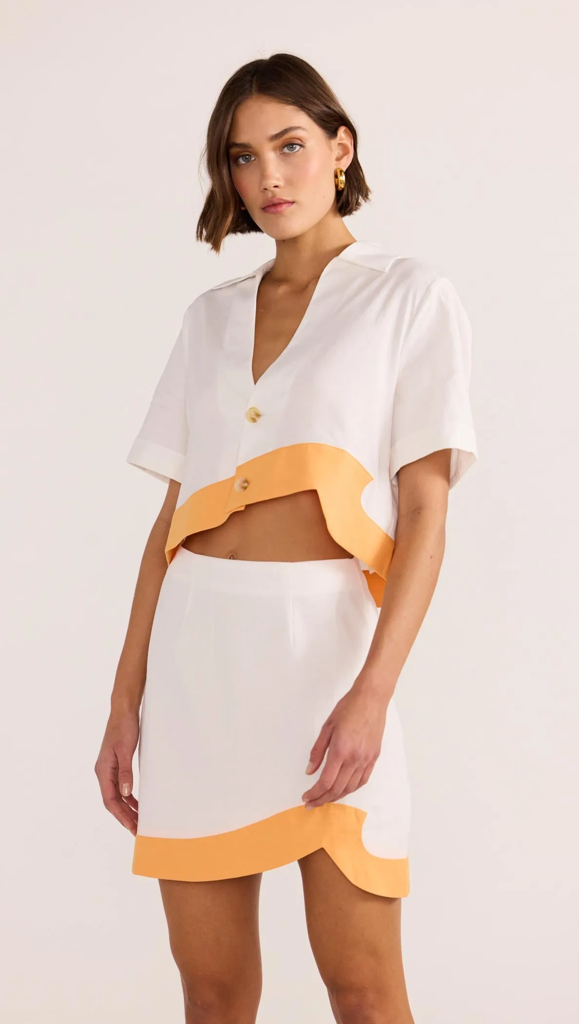 Alora Wave Mini Skirt sold by MINKPINK product image thumbnail 2