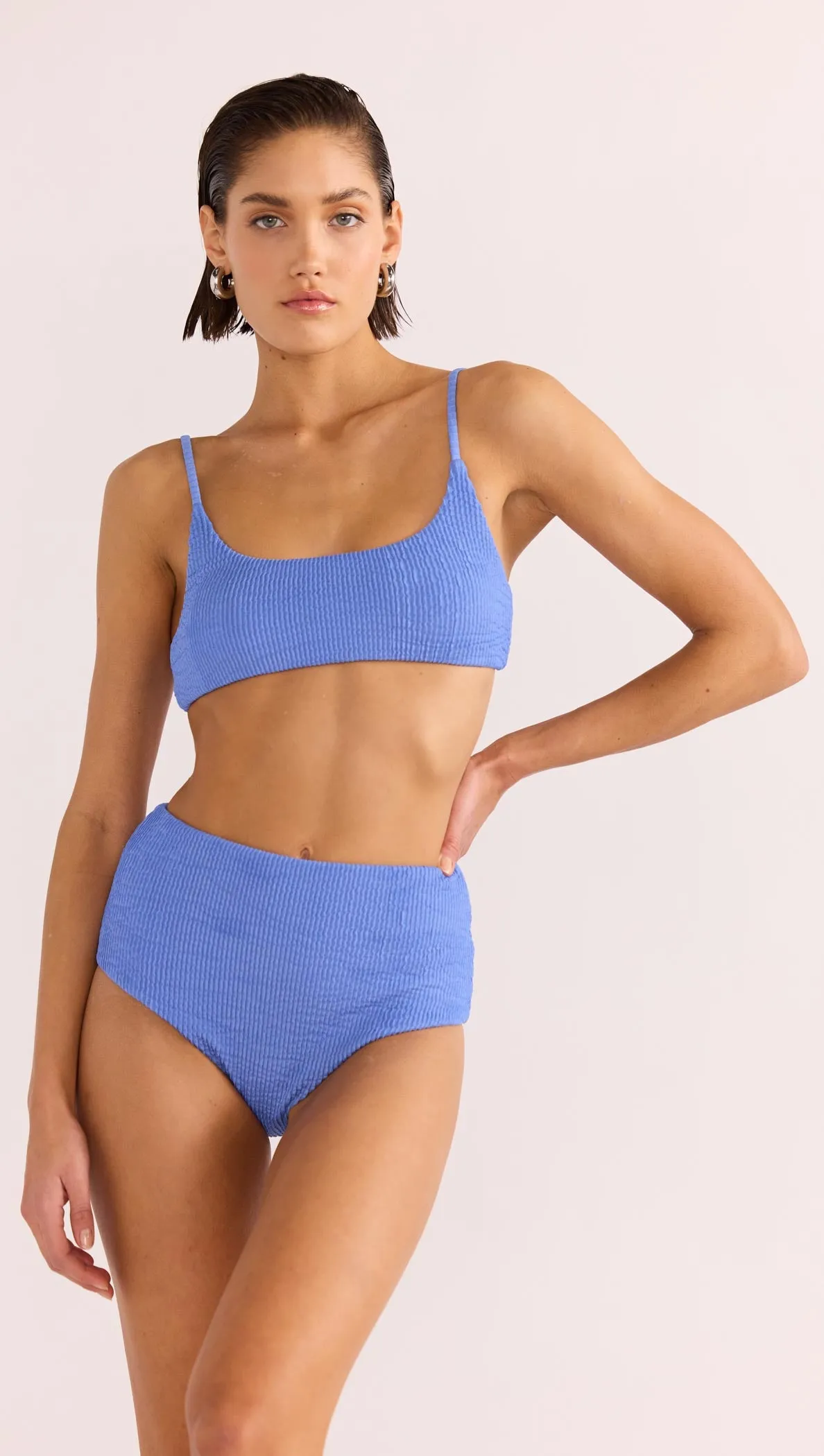 Irina High Bikini Pant - Blue sold by MINKPINK product image thumbnail 3