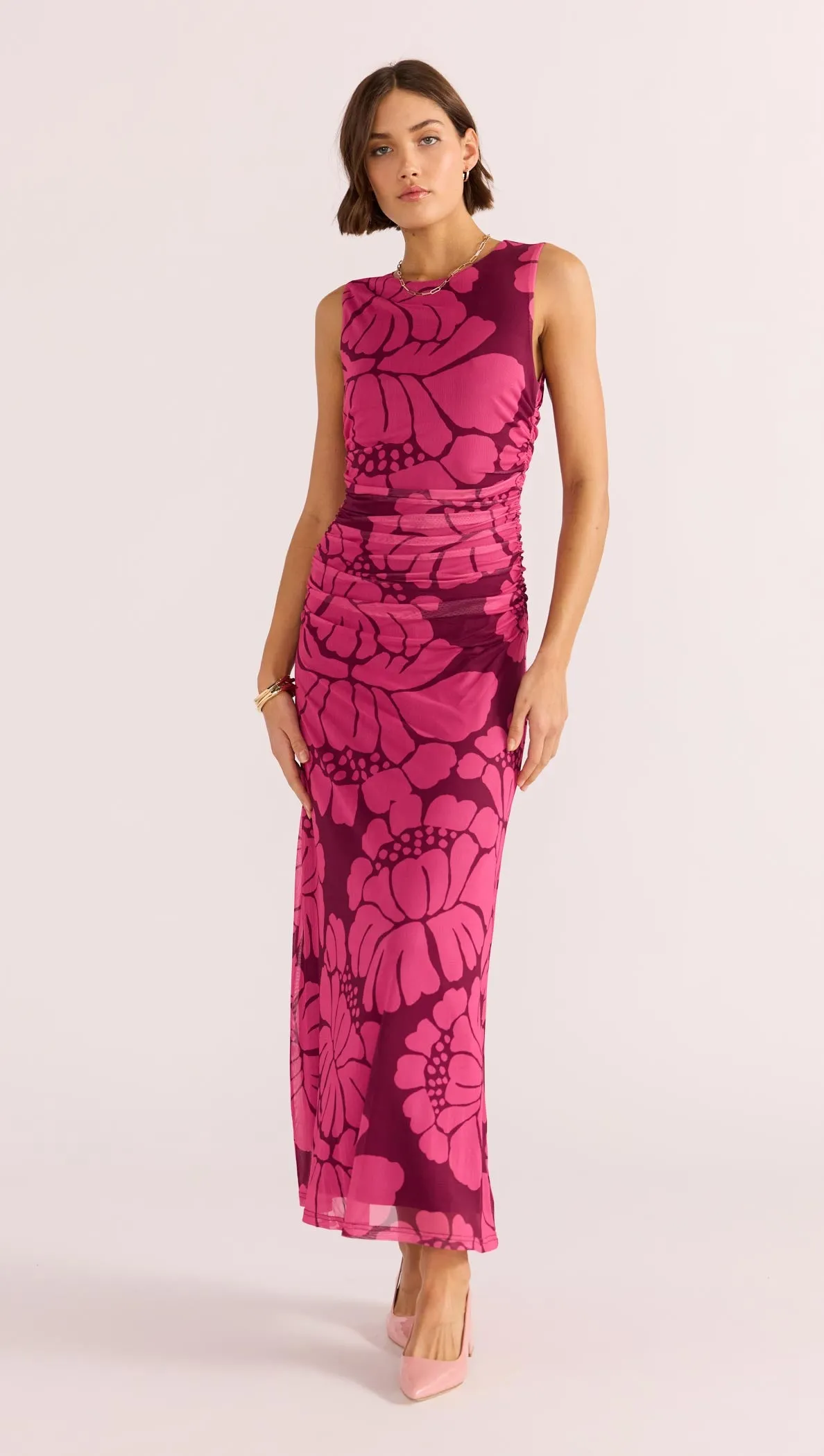 Persephone Mesh Midi Dress sold by MINKPINK product image thumbnail 3