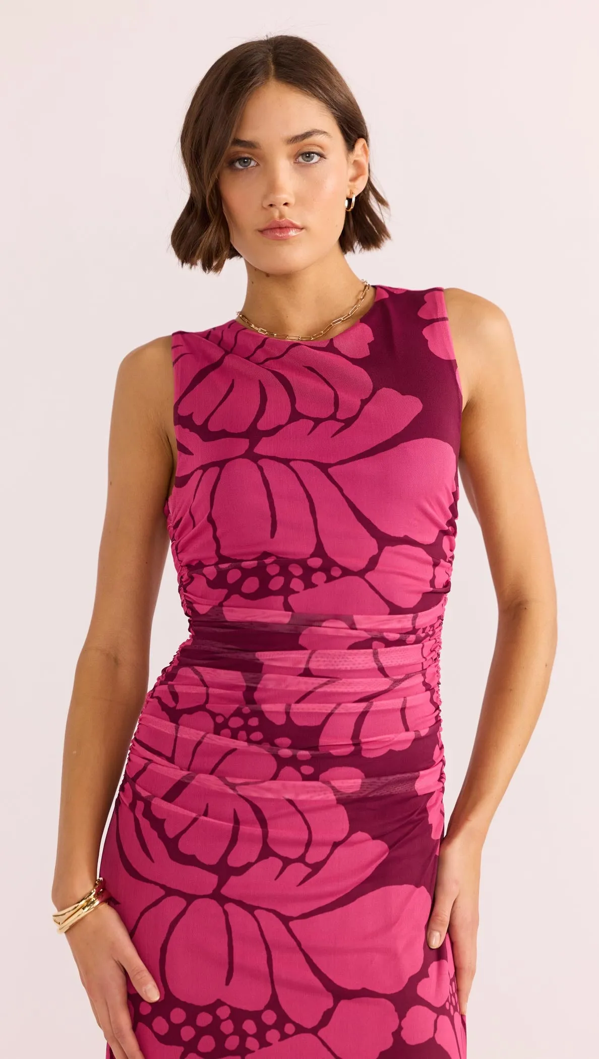 Persephone Mesh Midi Dress sold by MINKPINK product image thumbnail 2