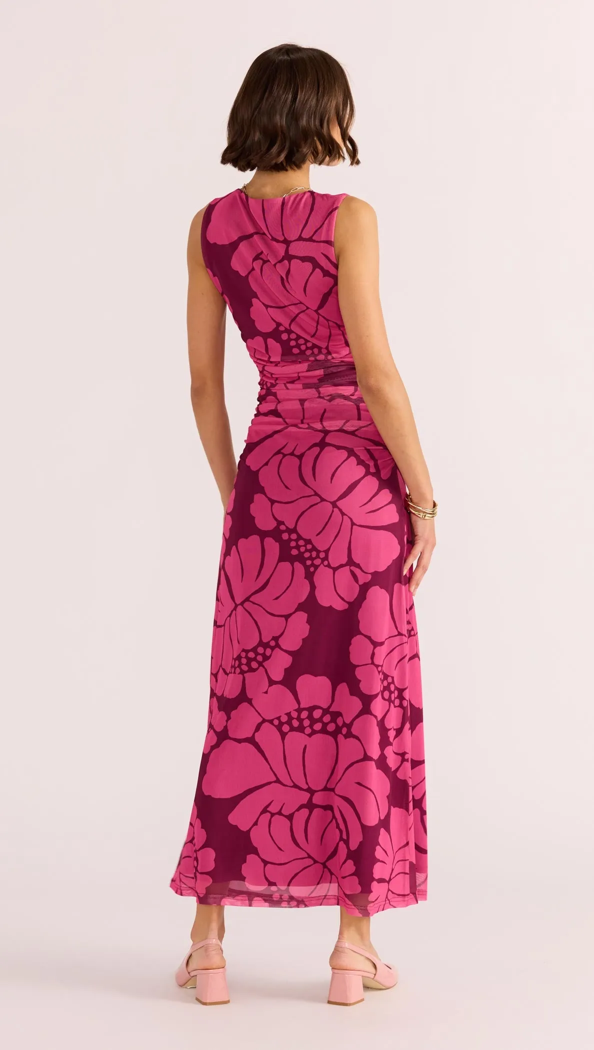 Persephone Mesh Midi Dress sold by MINKPINK product image thumbnail 5