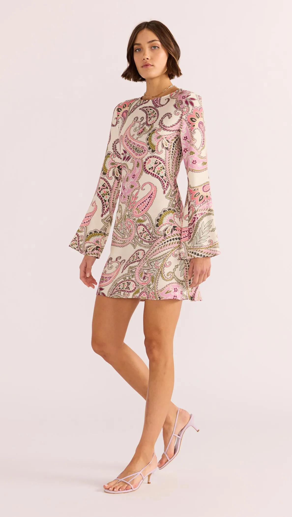 Cadence Bias Mini Dress sold by MINKPINK product image thumbnail 3