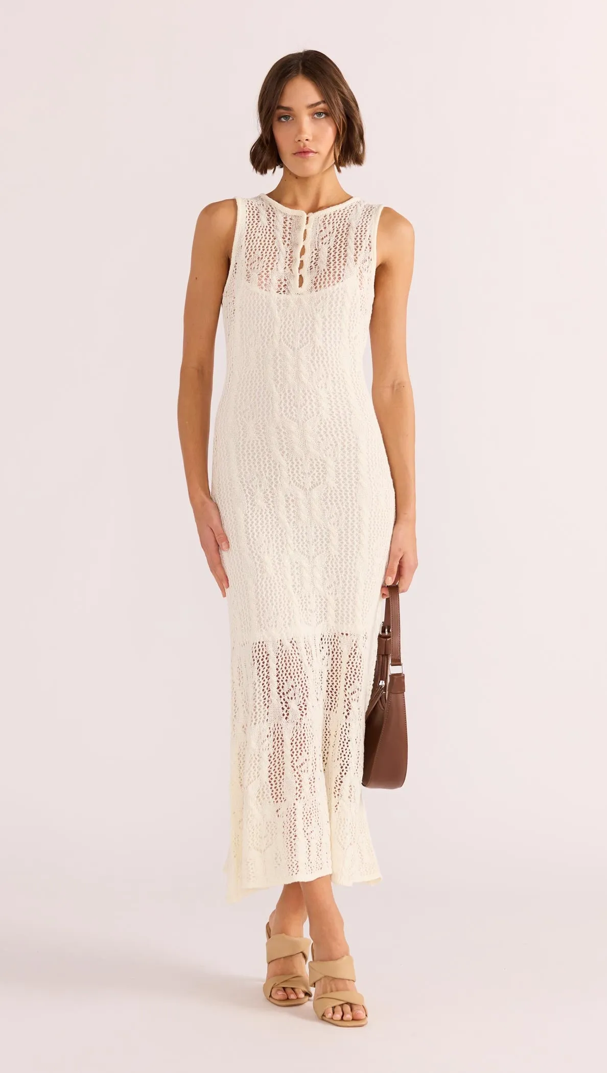 Adelle Knit Midi Dress sold by MINKPINK