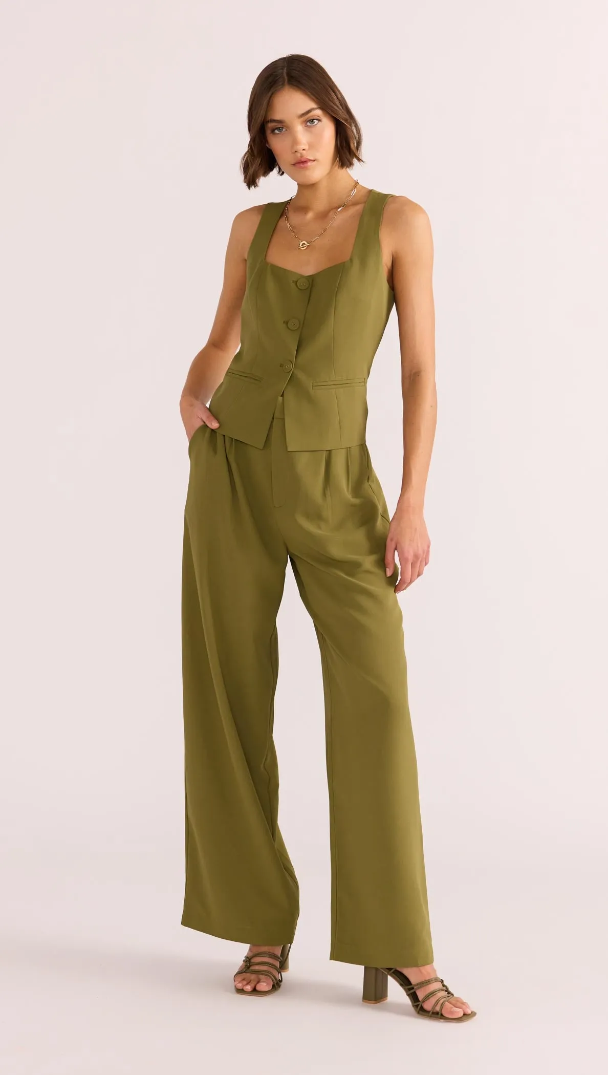 Nova Tailored Vest sold by MINKPINK product image thumbnail 3