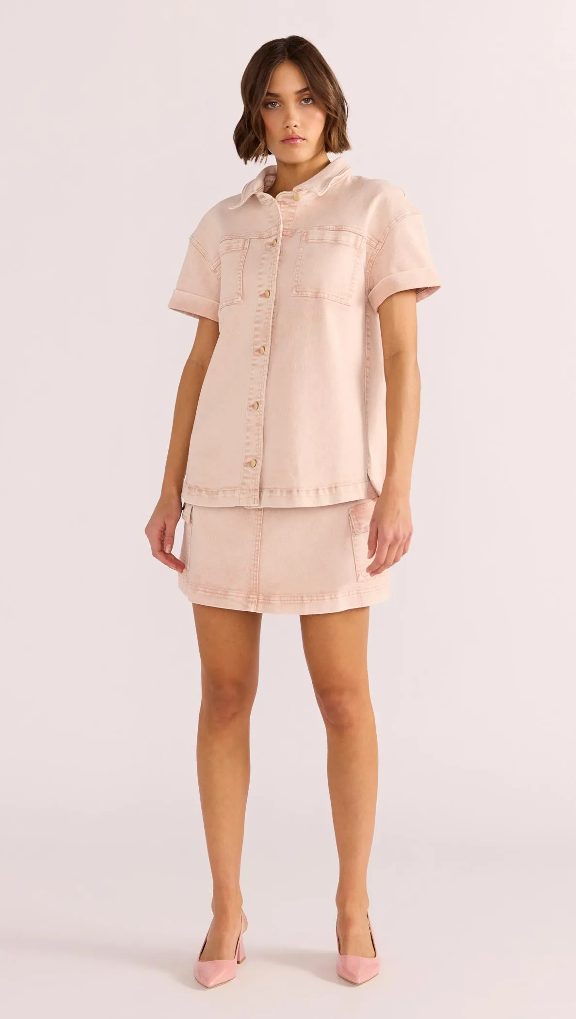 Dahlia Denim Shirt sold by MINKPINK product image thumbnail 4