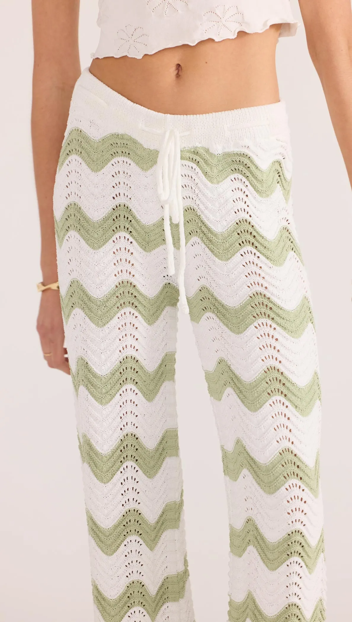 Jayden Crochet Wave Pant sold by MINKPINK product image thumbnail 4