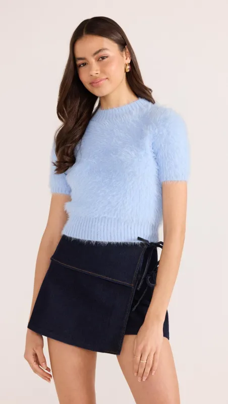 Clover Fluffy Knit Tee sold by MINKPINK