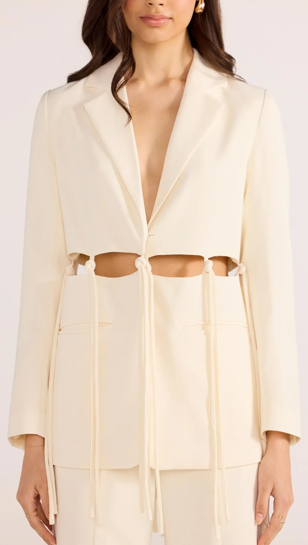 Maeve Tie Blazer sold by MINKPINK product image thumbnail 4