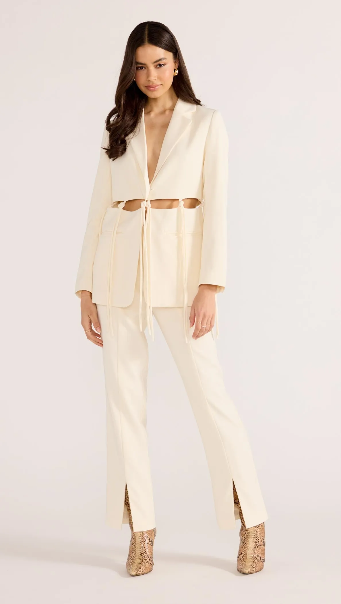 Maeve Tie Blazer sold by MINKPINK product image thumbnail 3