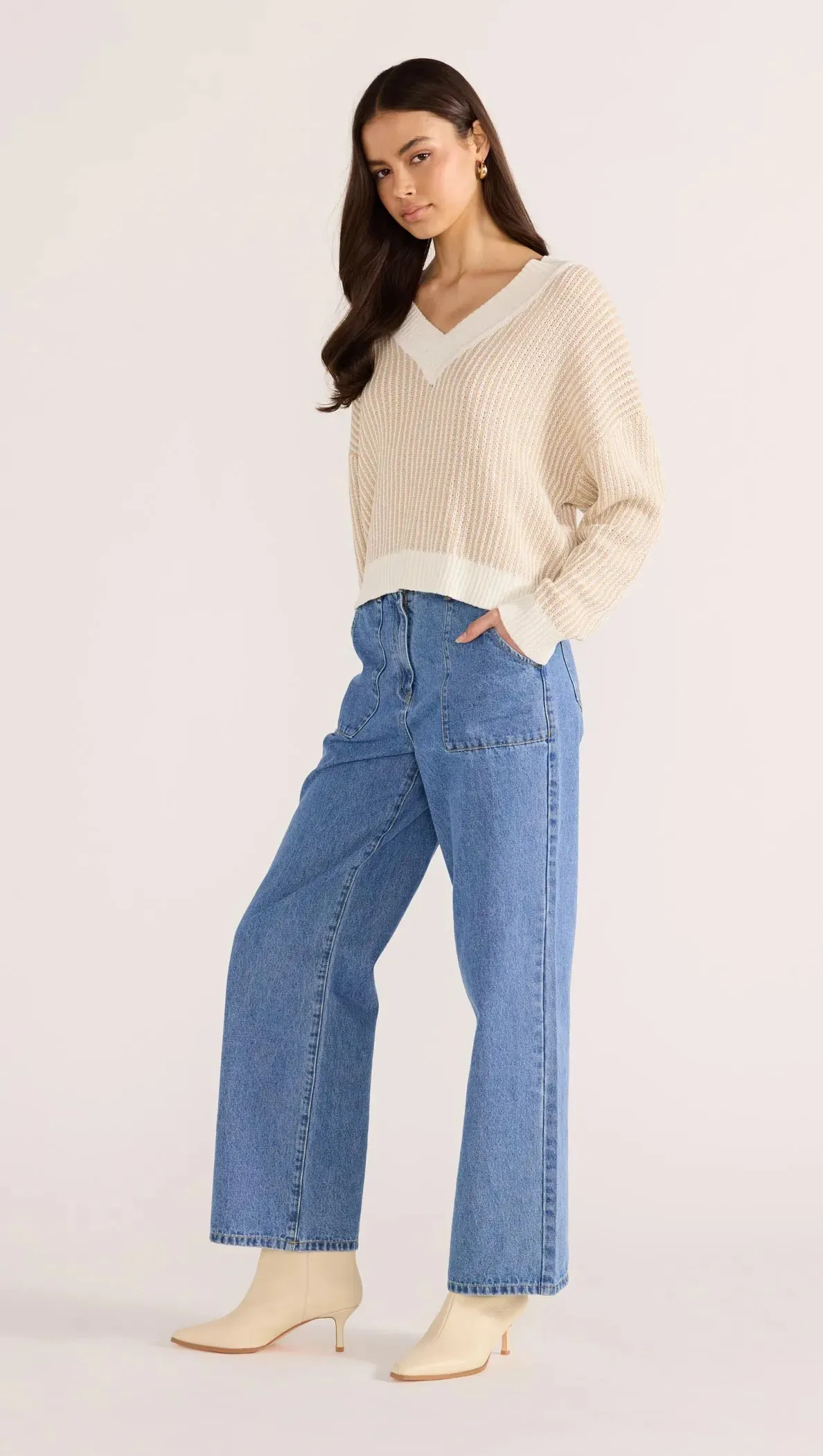 Megan V-Neck Sweater sold by MINKPINK product image thumbnail 3