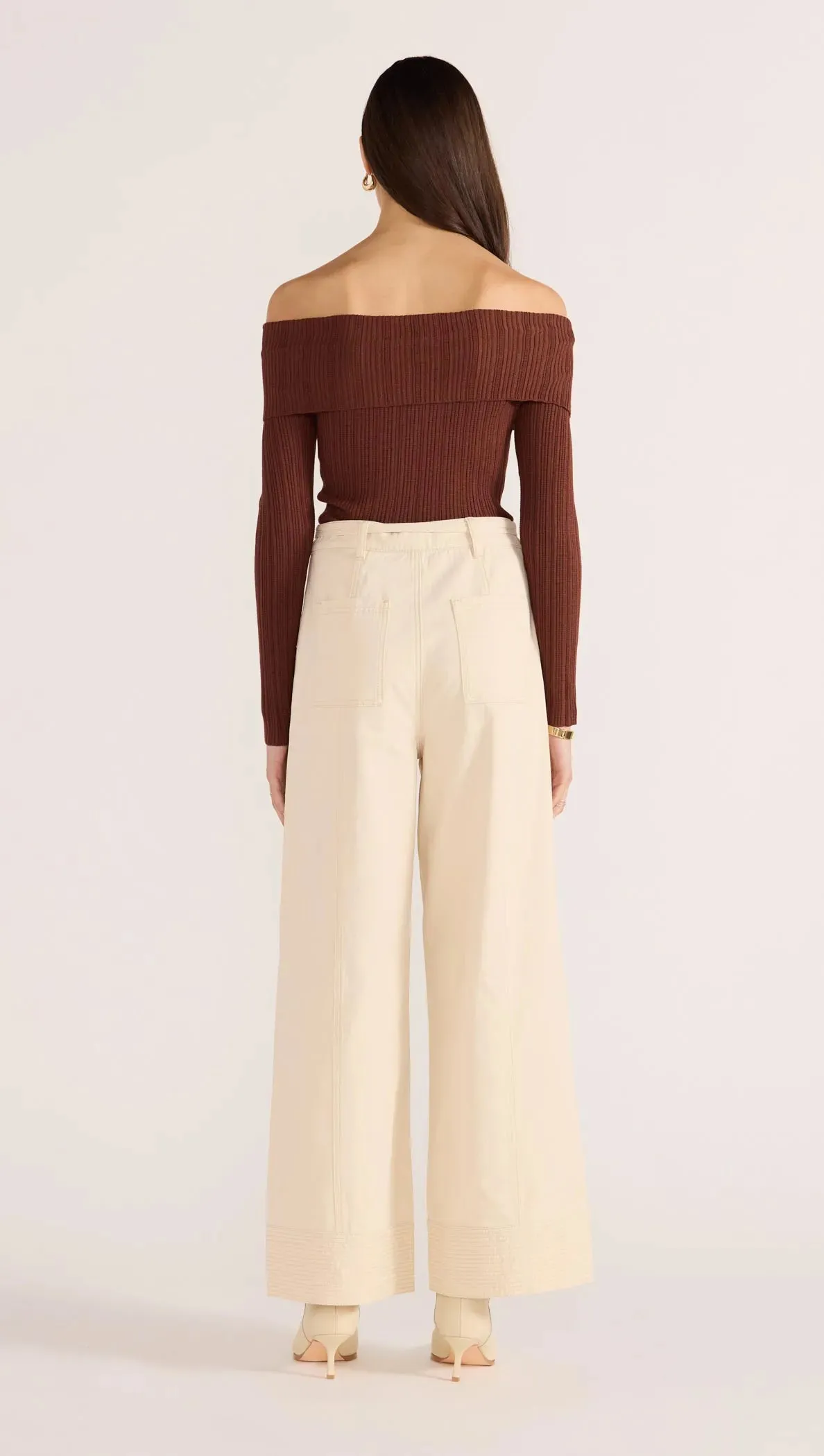 Jane Drill Straight Leg Pant sold by MINKPINK product image thumbnail 5