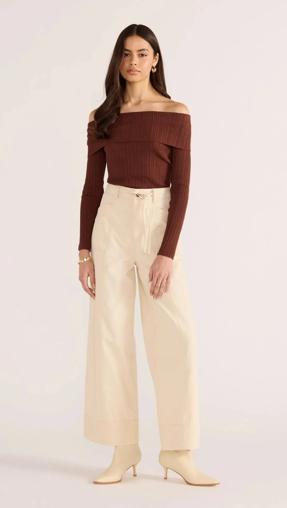 Jane Drill Straight Leg Pant sold by MINKPINK product image thumbnail 4