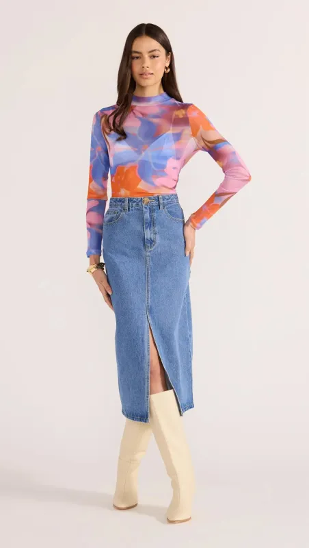 Sommer Mesh Skivvy Top sold by MINKPINK