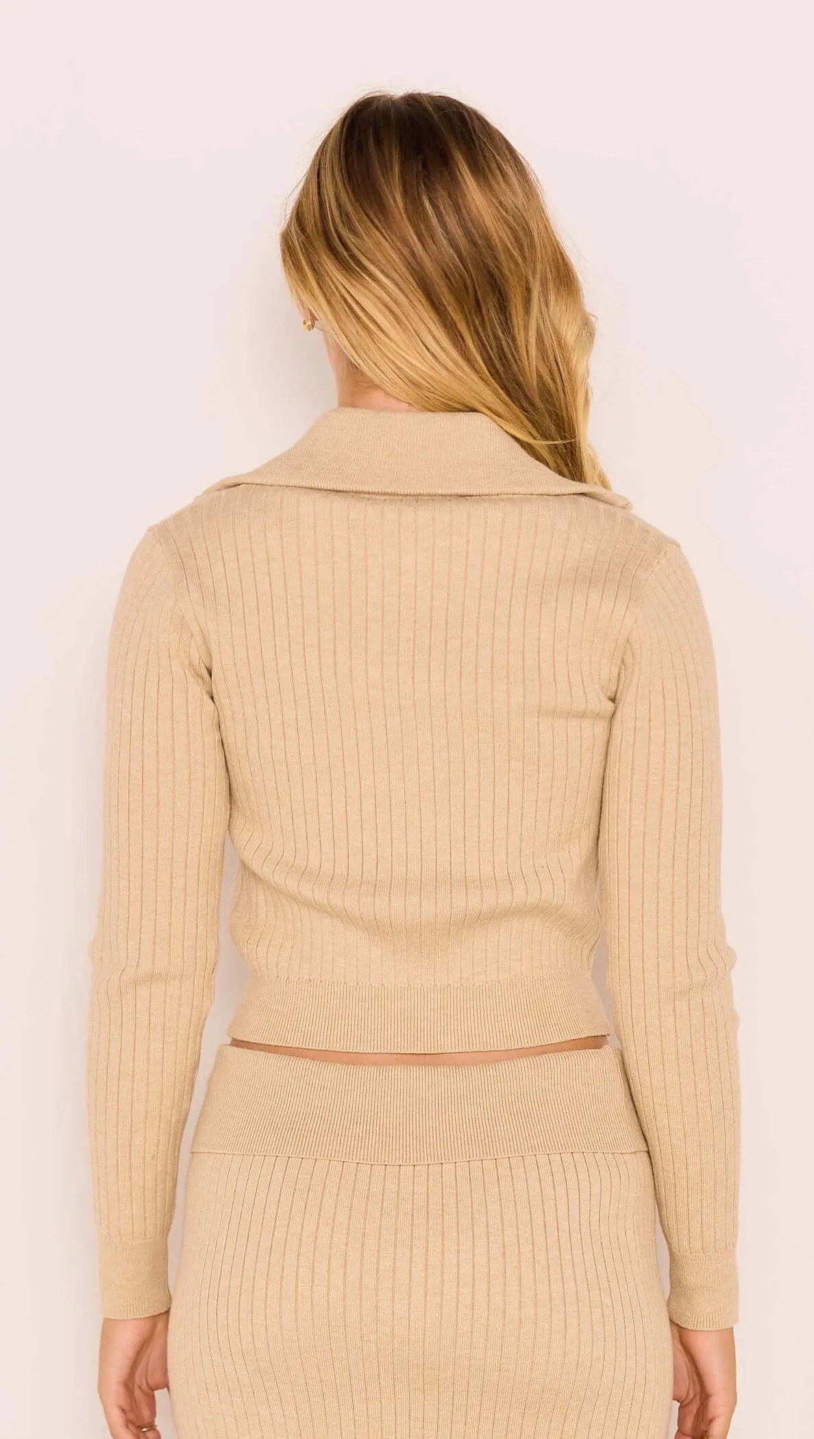 Aspen Zip Front Knit sold by MINKPINK product image thumbnail 4