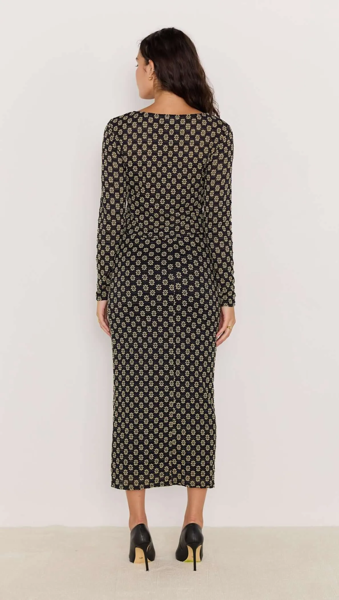 Luca Stretch Lace Top - Black/Cream sold by MINKPINK product image thumbnail 5